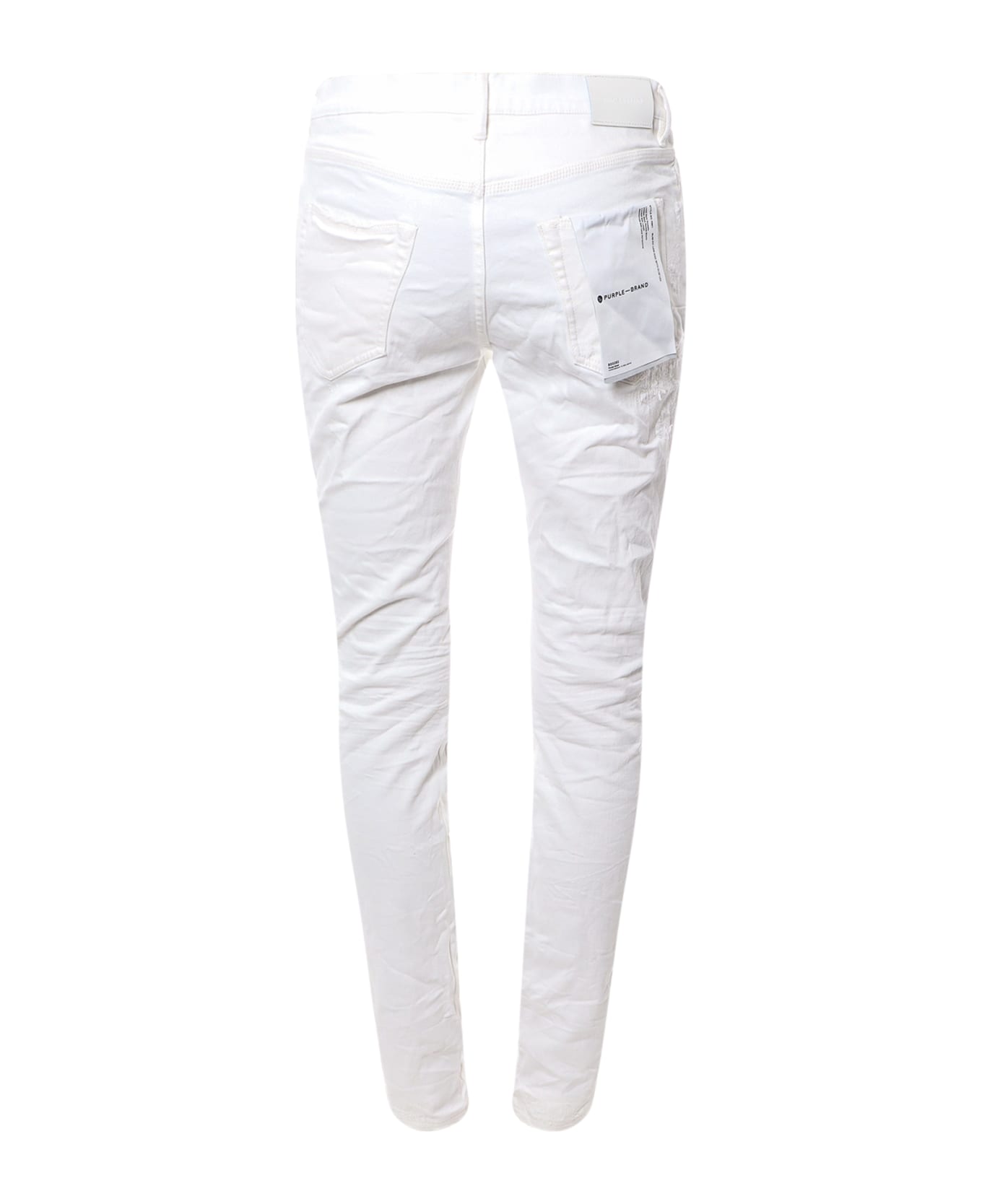 Purple Brand Trouser - WHITE