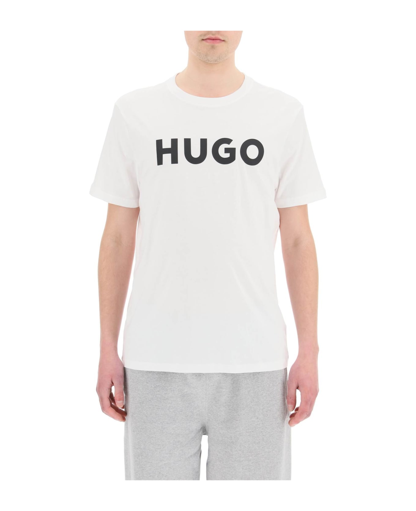 Hugo Boss Dulivio Logo T-shirt - OPEN WHITE (White)