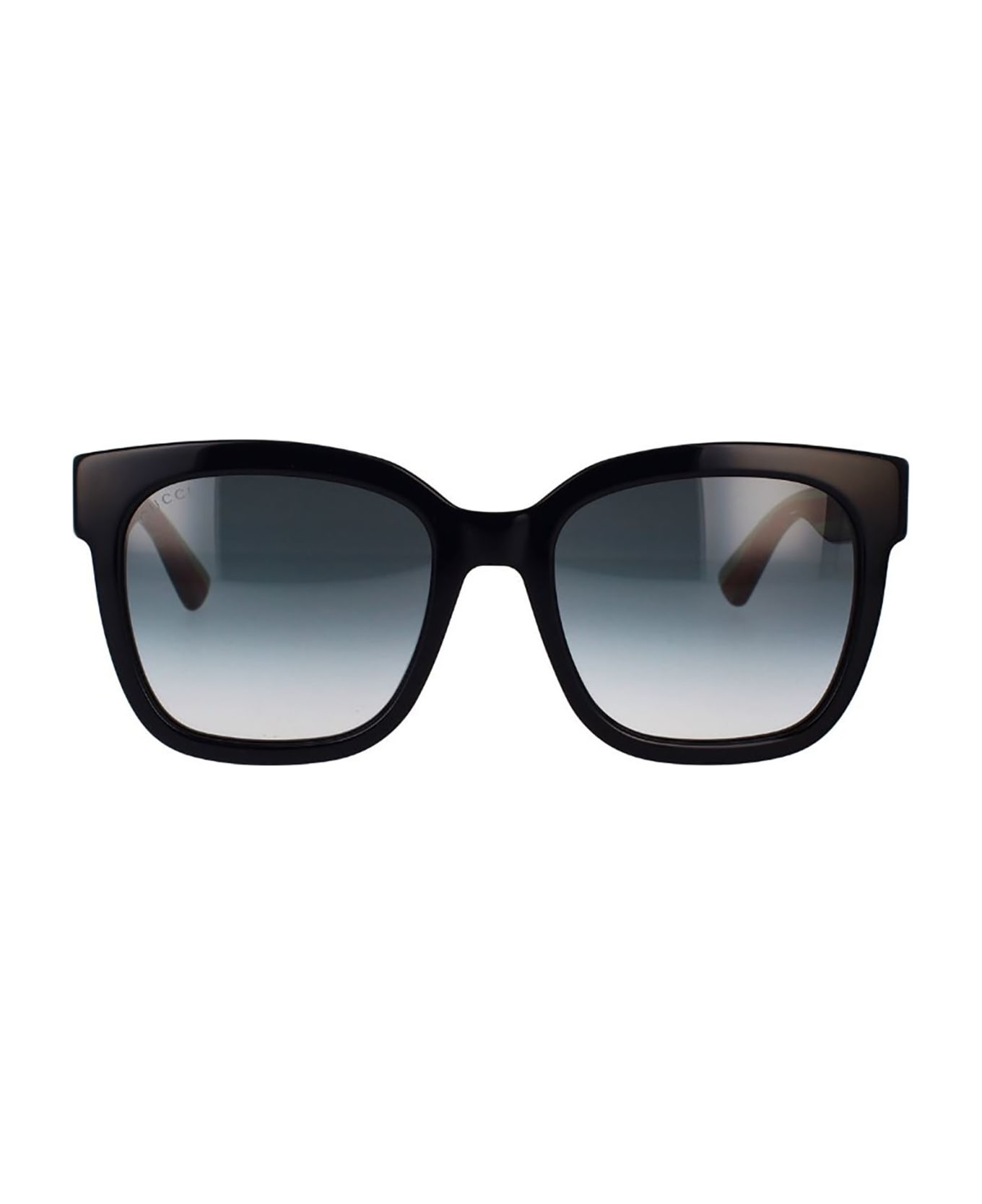 Gucci Eyewear Gg0034sn Sunglasses - 002 black green grey