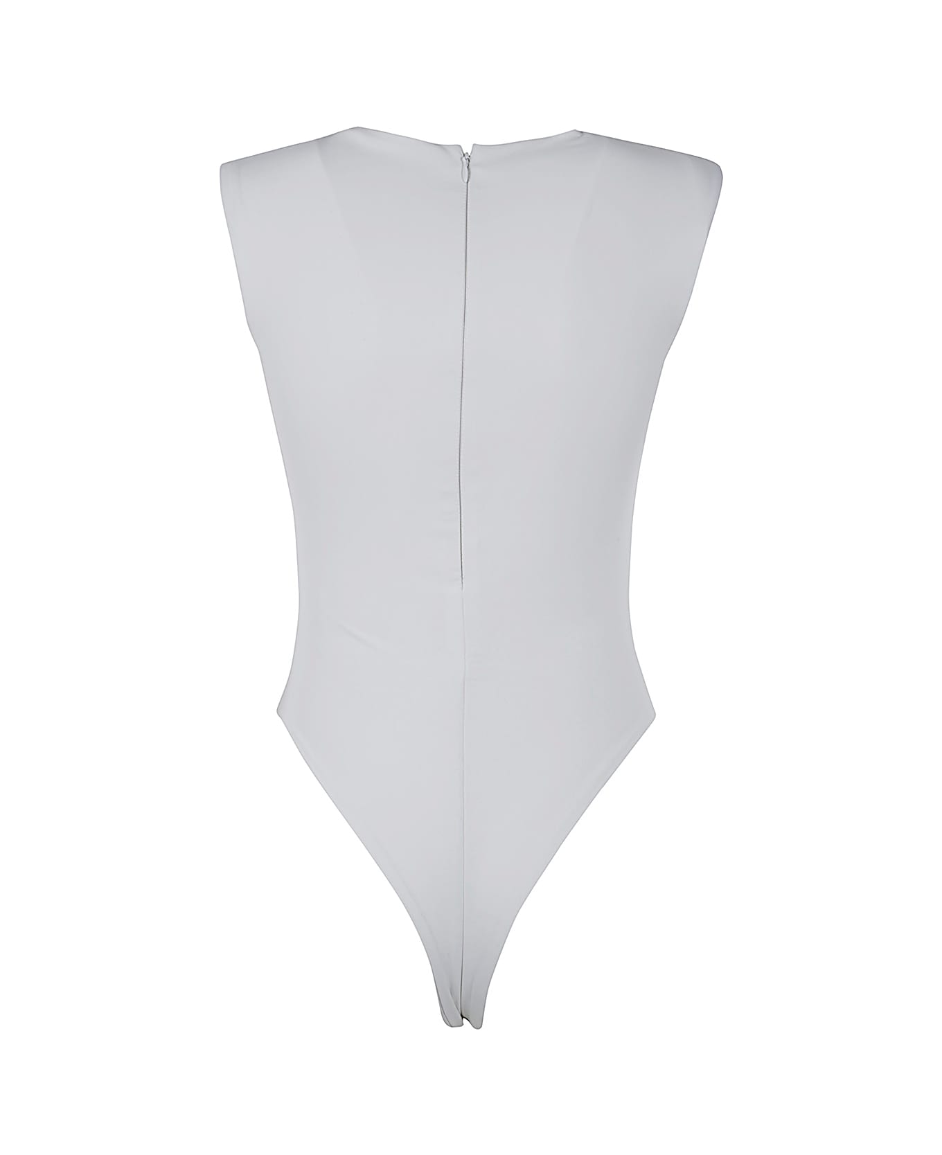 Entire Studios Sleeveless Bodysuit - Nylon Spandex - Rice