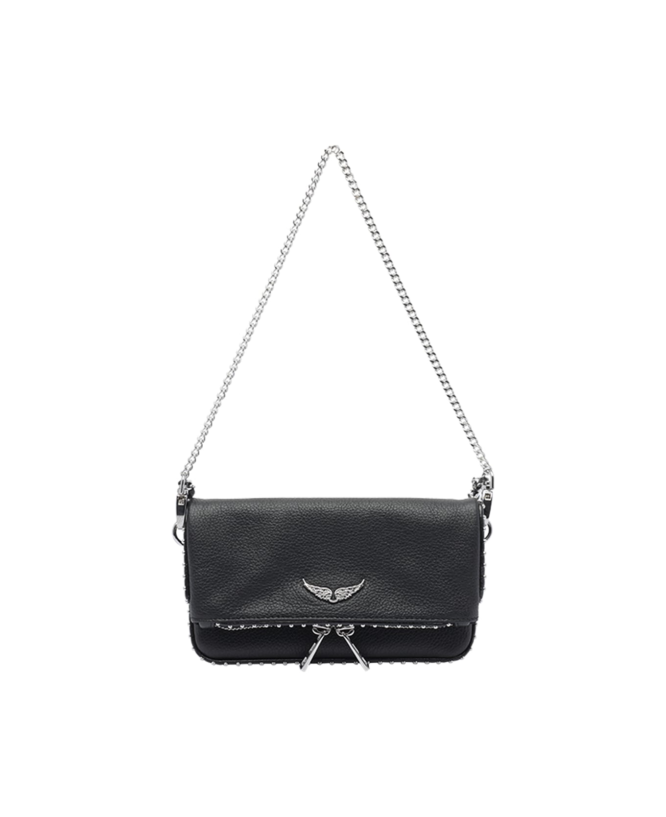 Zadig 
Voltaire Nano Rock Studs Shoulder Bag - Black