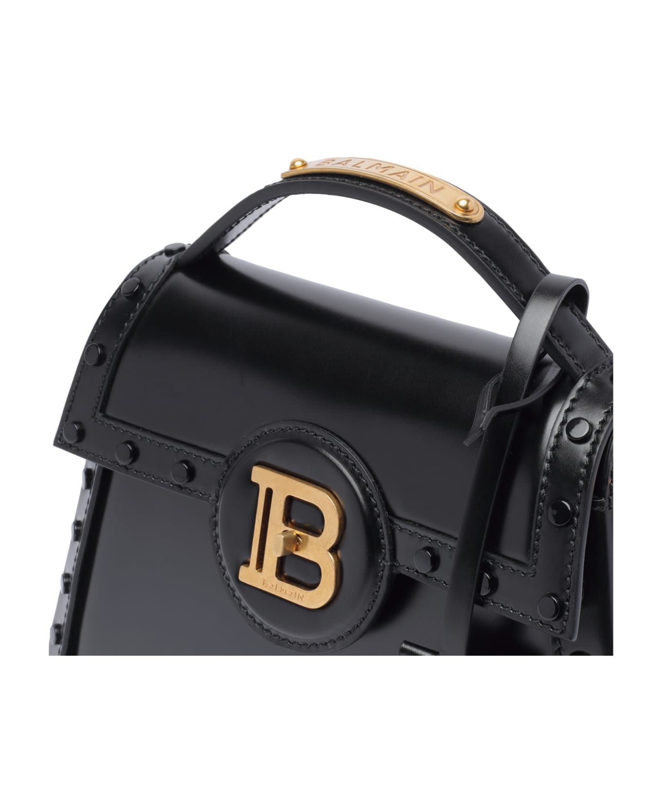 Balmain B-buzz Dynasty Handbag - Black
