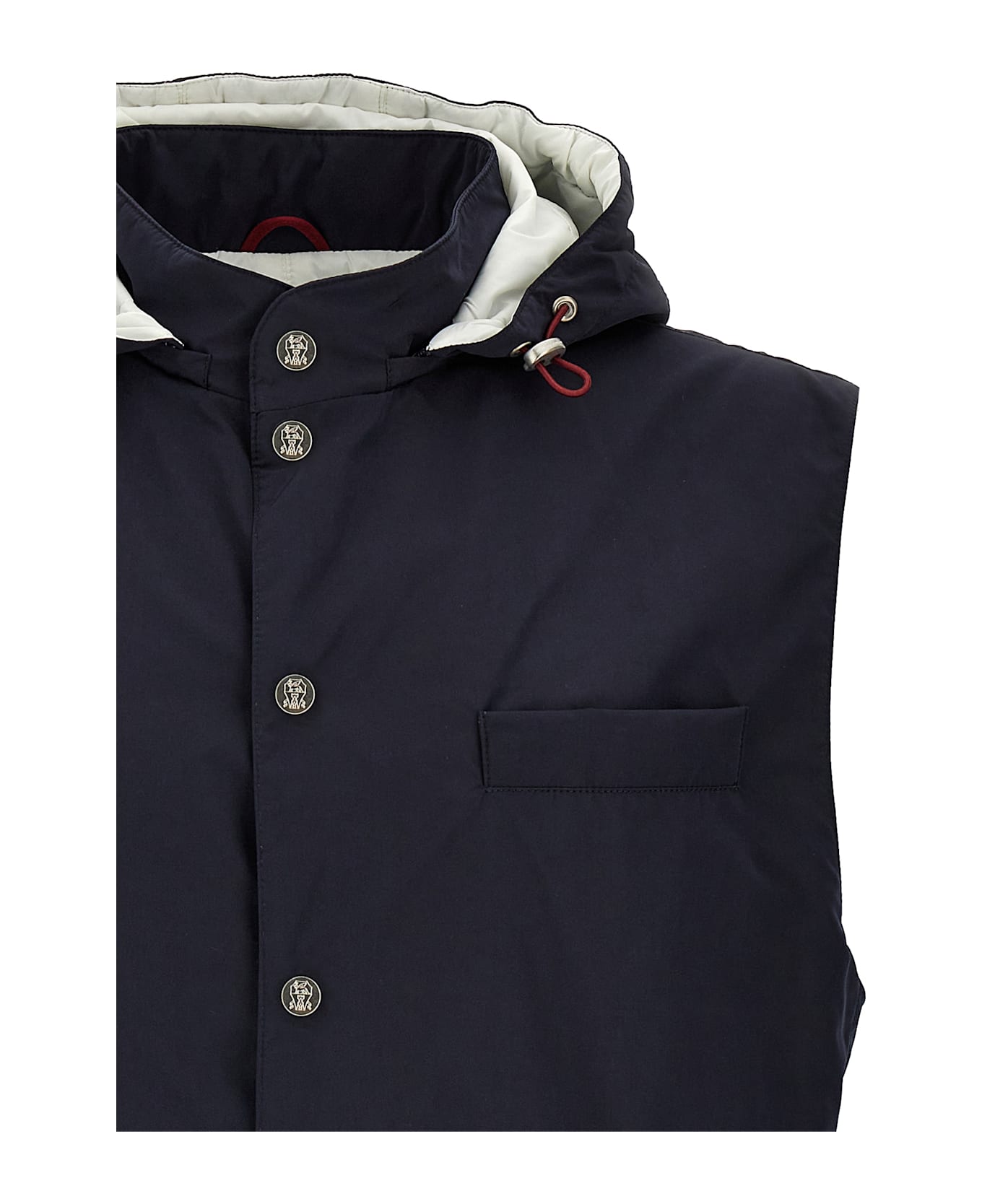 Brunello Cucinelli Water-repellent Vest - Blue