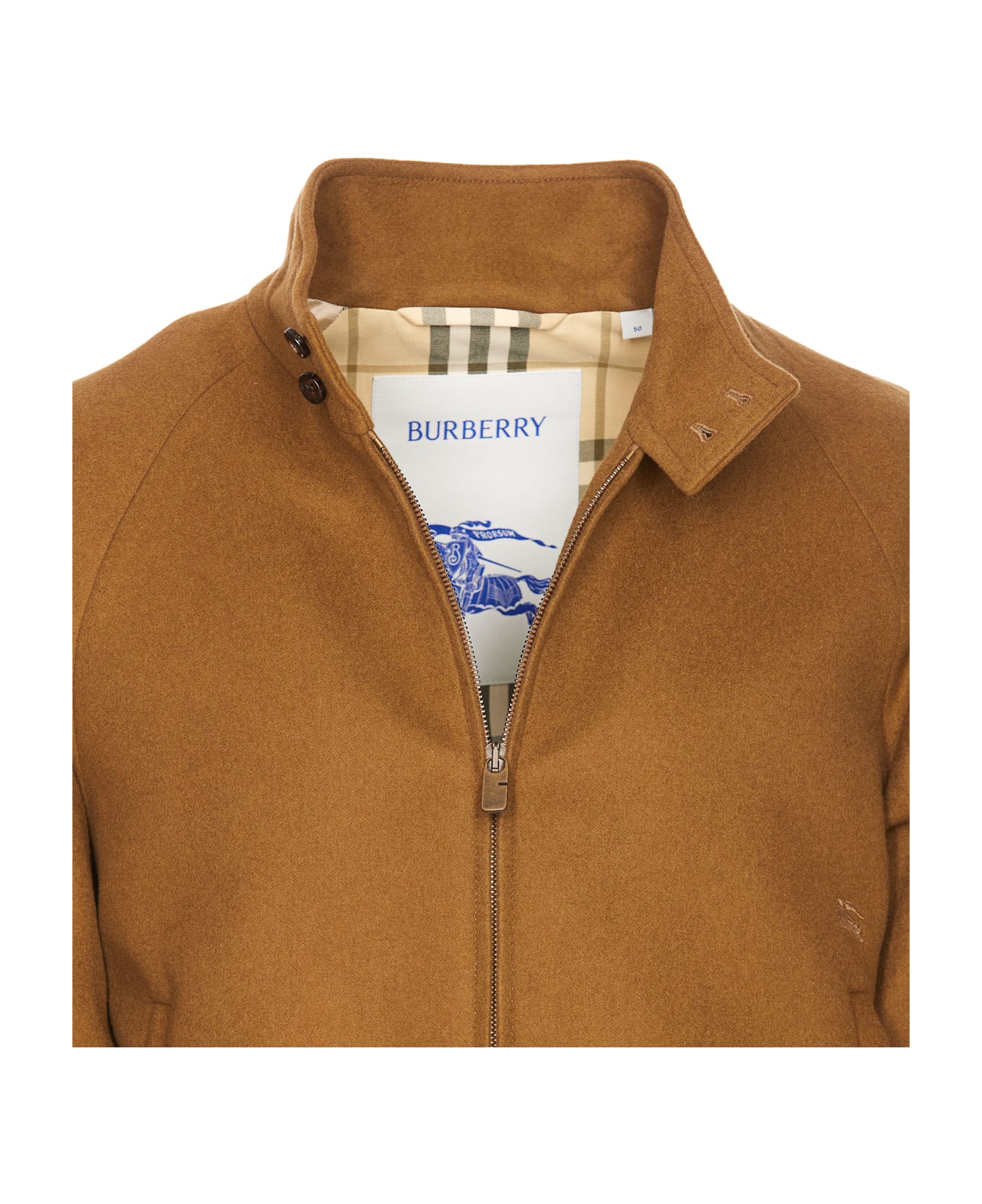 Burberry Cashmere Harrington Jacket - SHREW