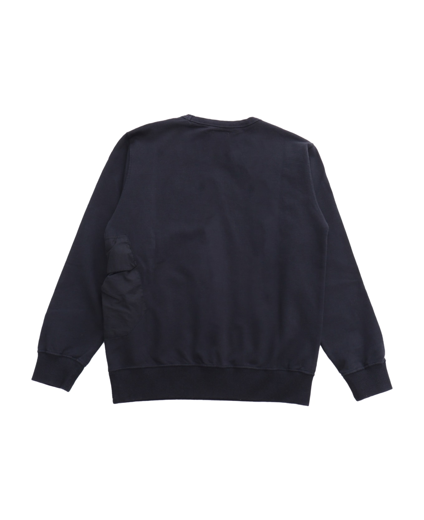C.P. Company Undersixteen Black Sweater - BLUE ニットウェア＆スウェットシャツ