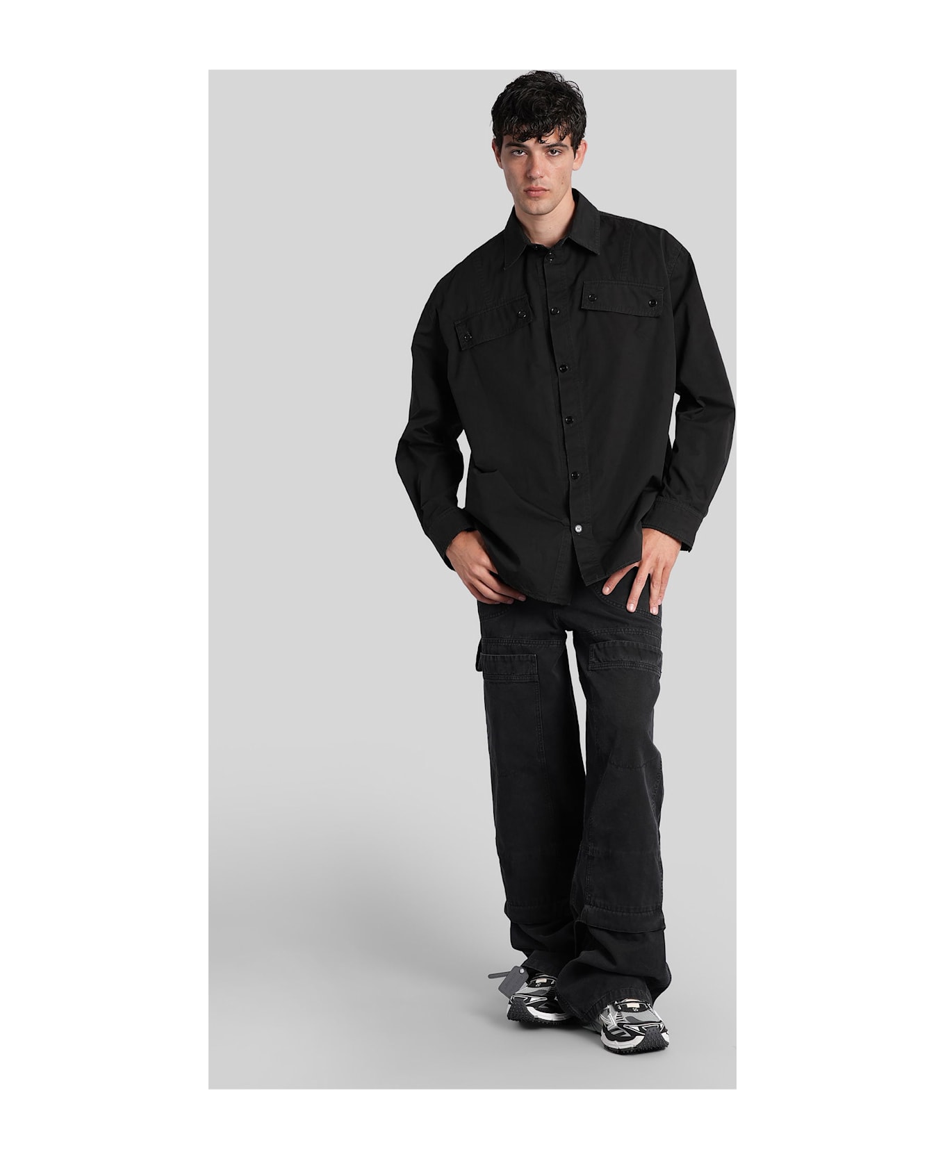 Off-White Shirt In Black Cotton - black