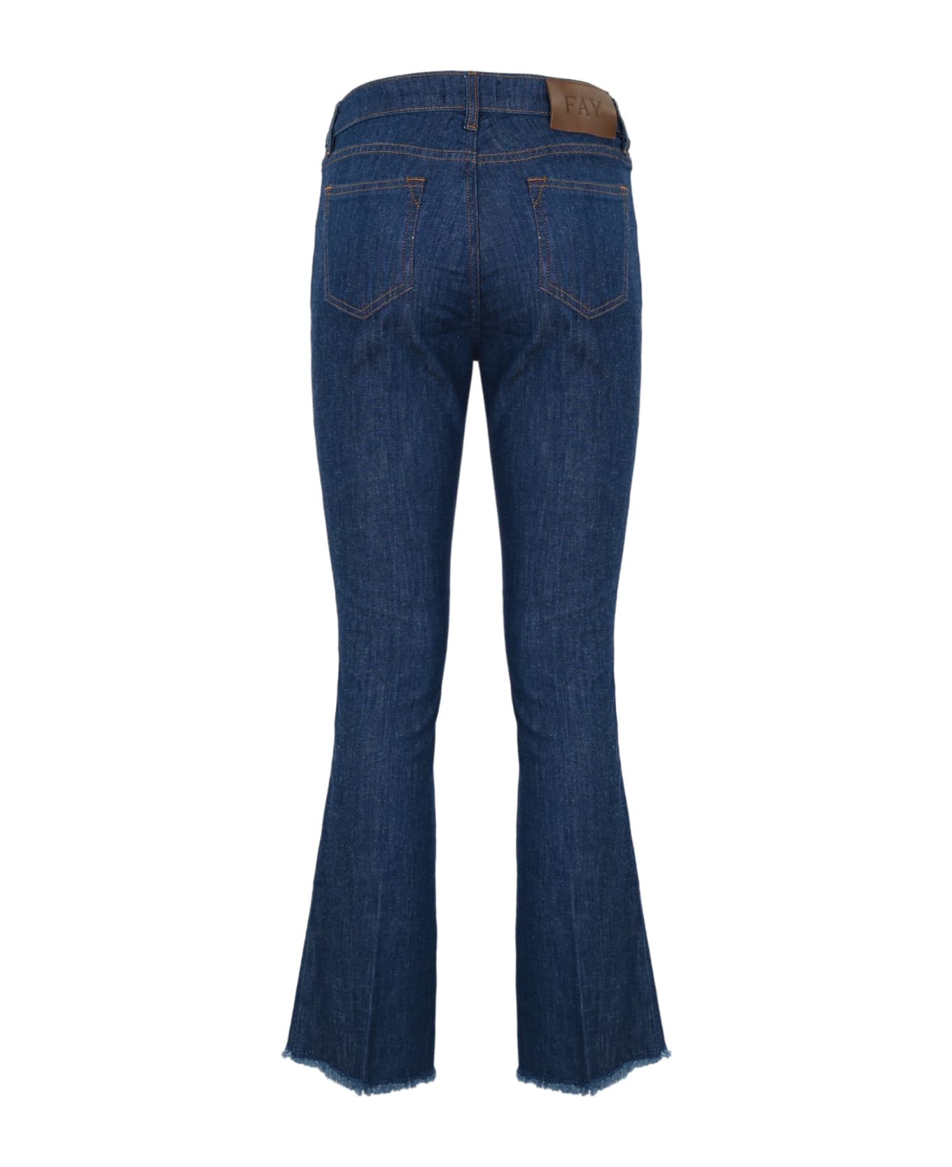 Fay Five Pocket Jeans - Denim
