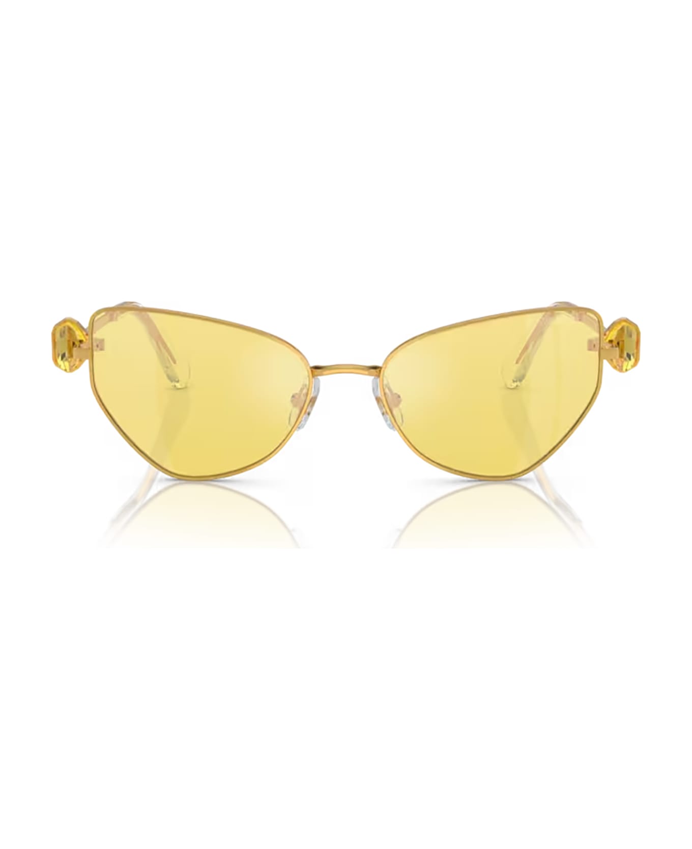 Swarovski Sk7003 Gold Sunglasses - Gold サングラス