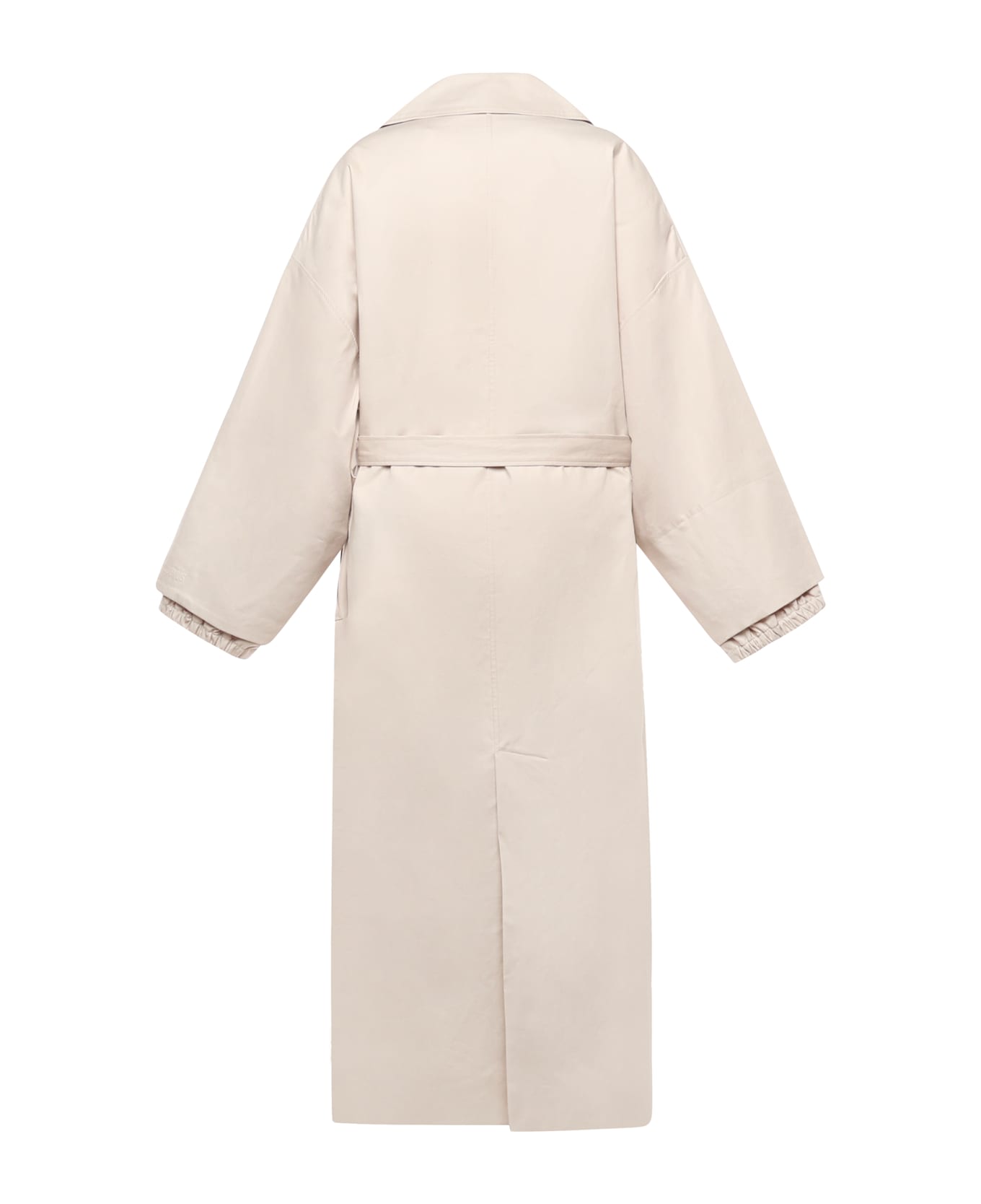 Jacquemus "le Trench Trapezi" Cotton Gabardine Trench Coat - Off-white レインコート