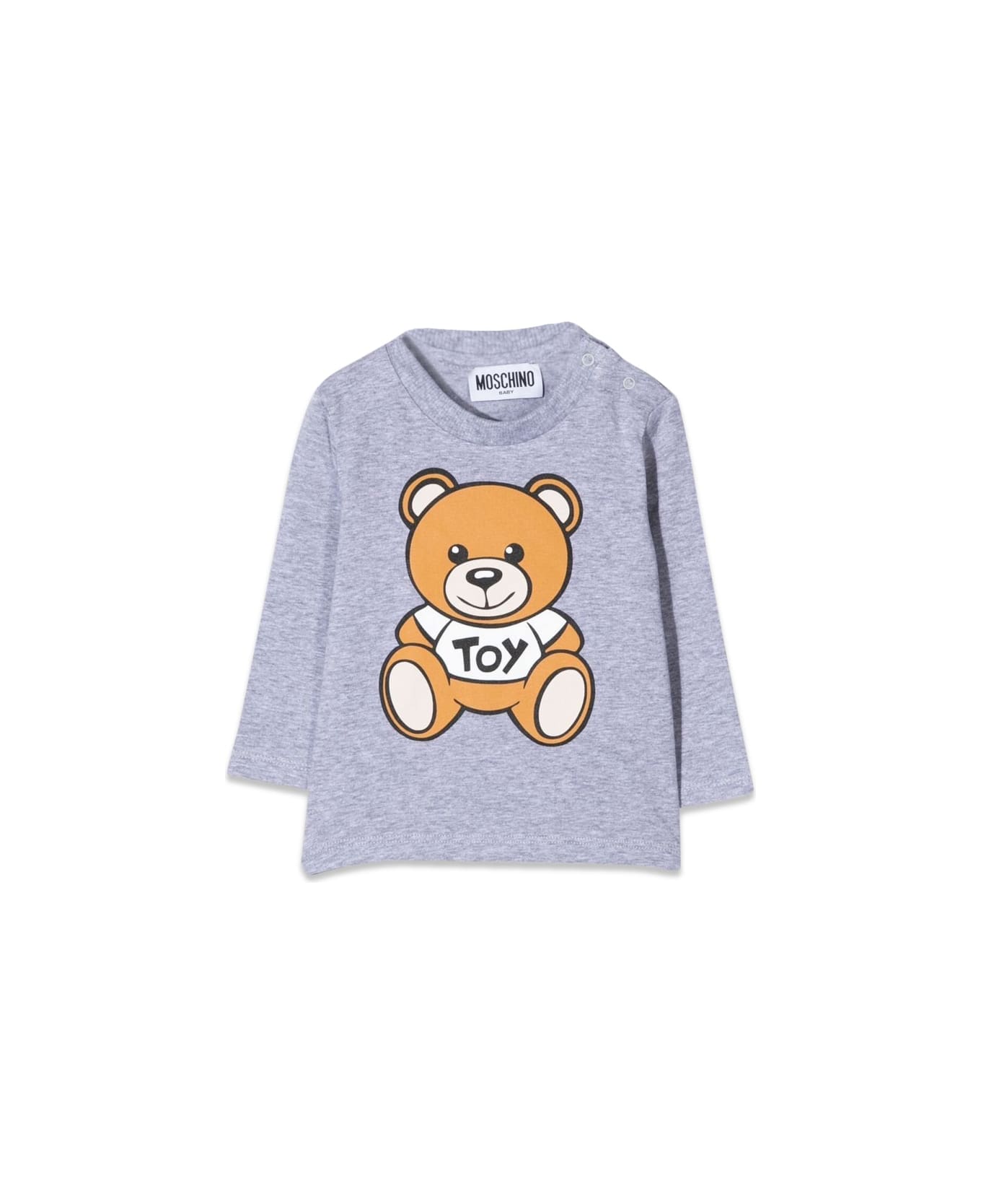 Moschino T-shirt Teddy Bear In Cotone - GREY