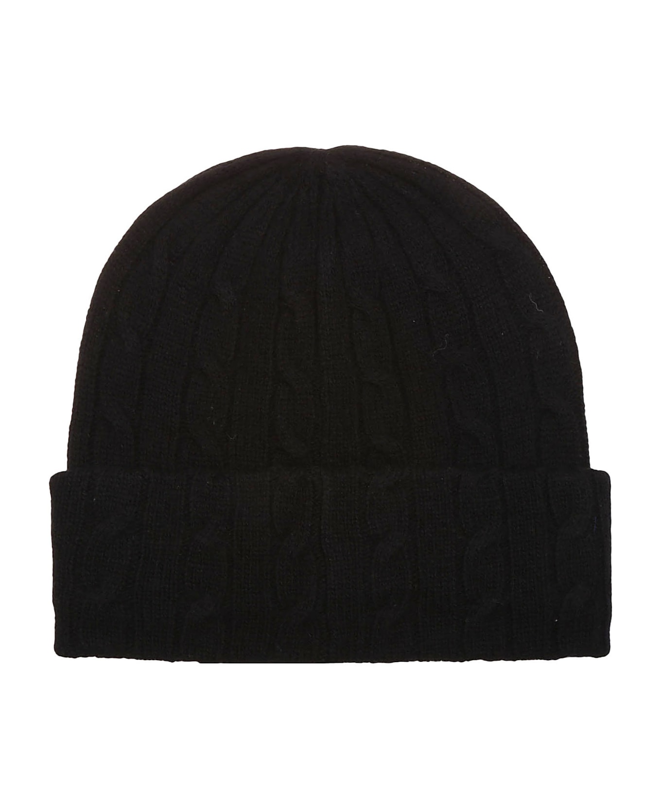 Polo Ralph Lauren Cuff Cold Weather Hat - Polo Black