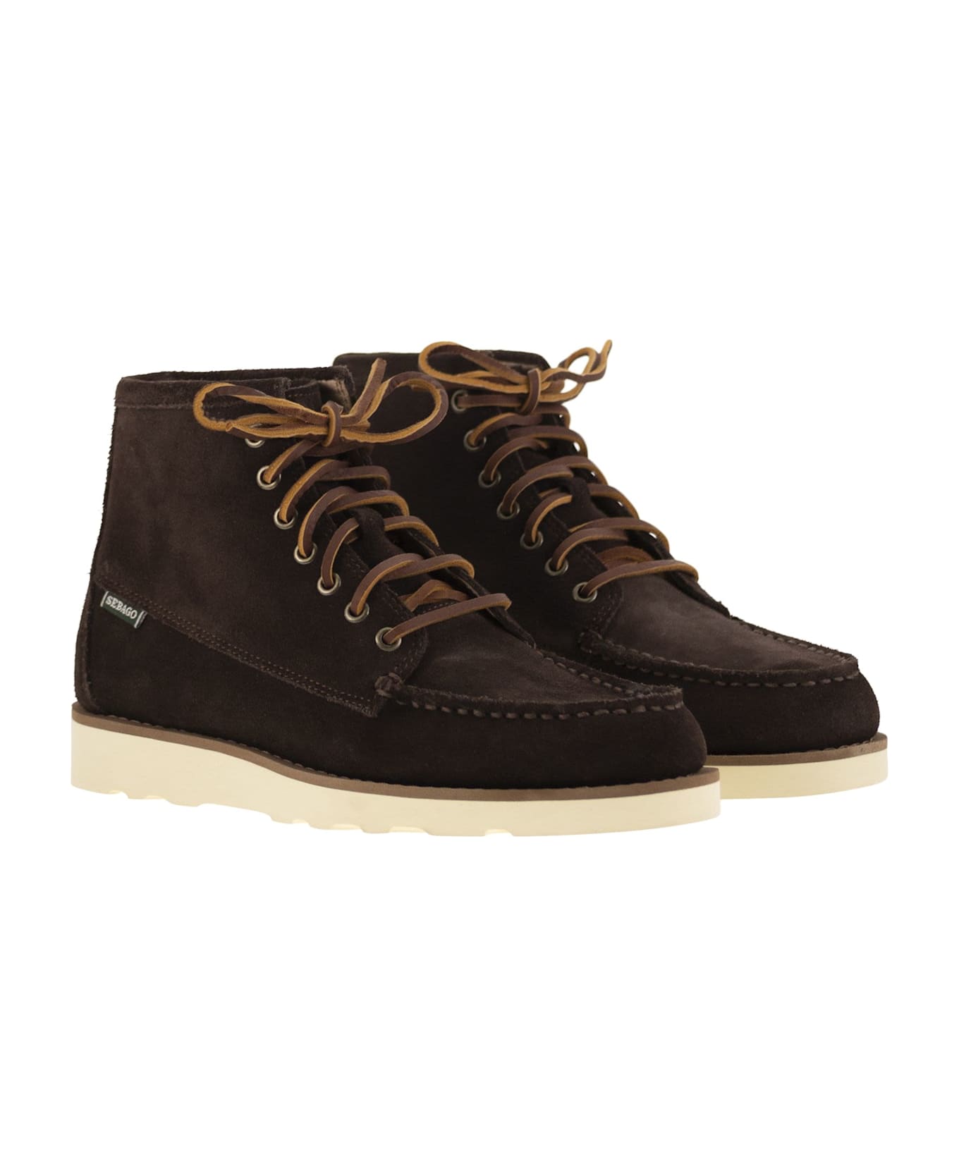 Sebago Tala - Suede Boot - Dark Brown