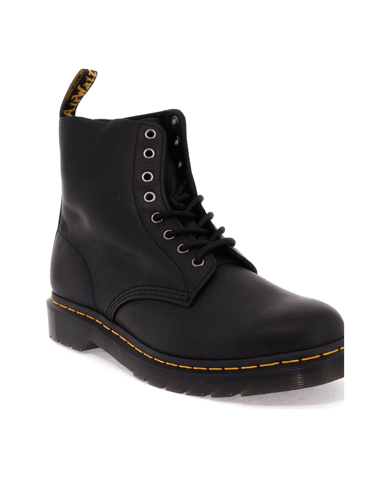 Dr. Martens 1460 Pascal Combat Boots - BLACK (Black)