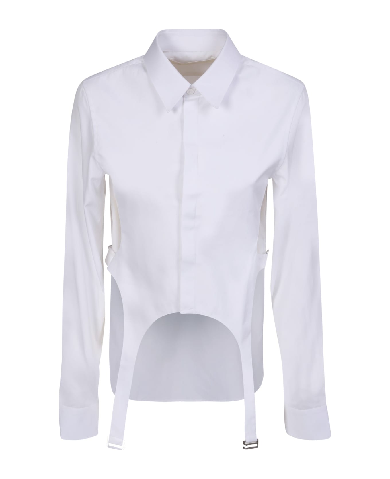 Dion Lee Bib Shirt - White