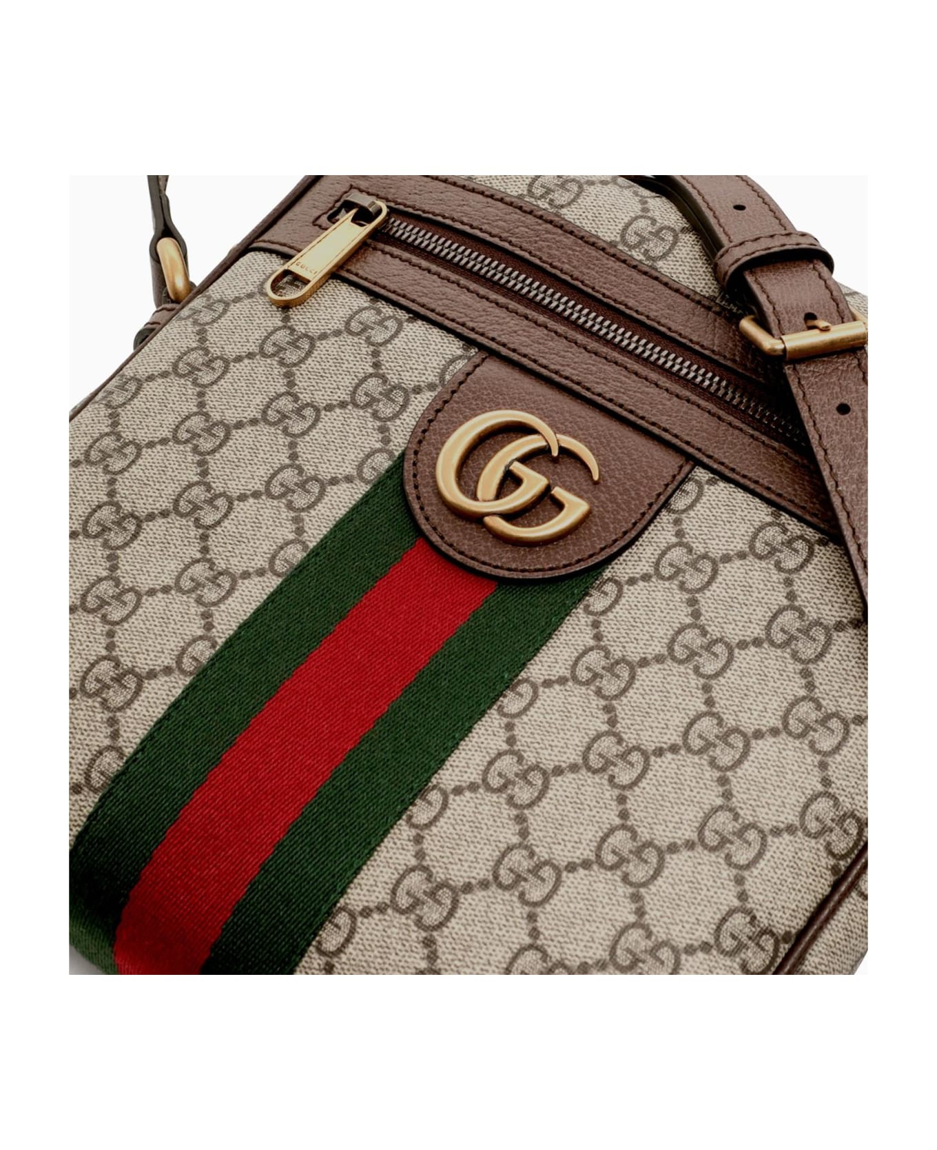 Gucci Small Ophidia Gg Supreme Bag - Beige