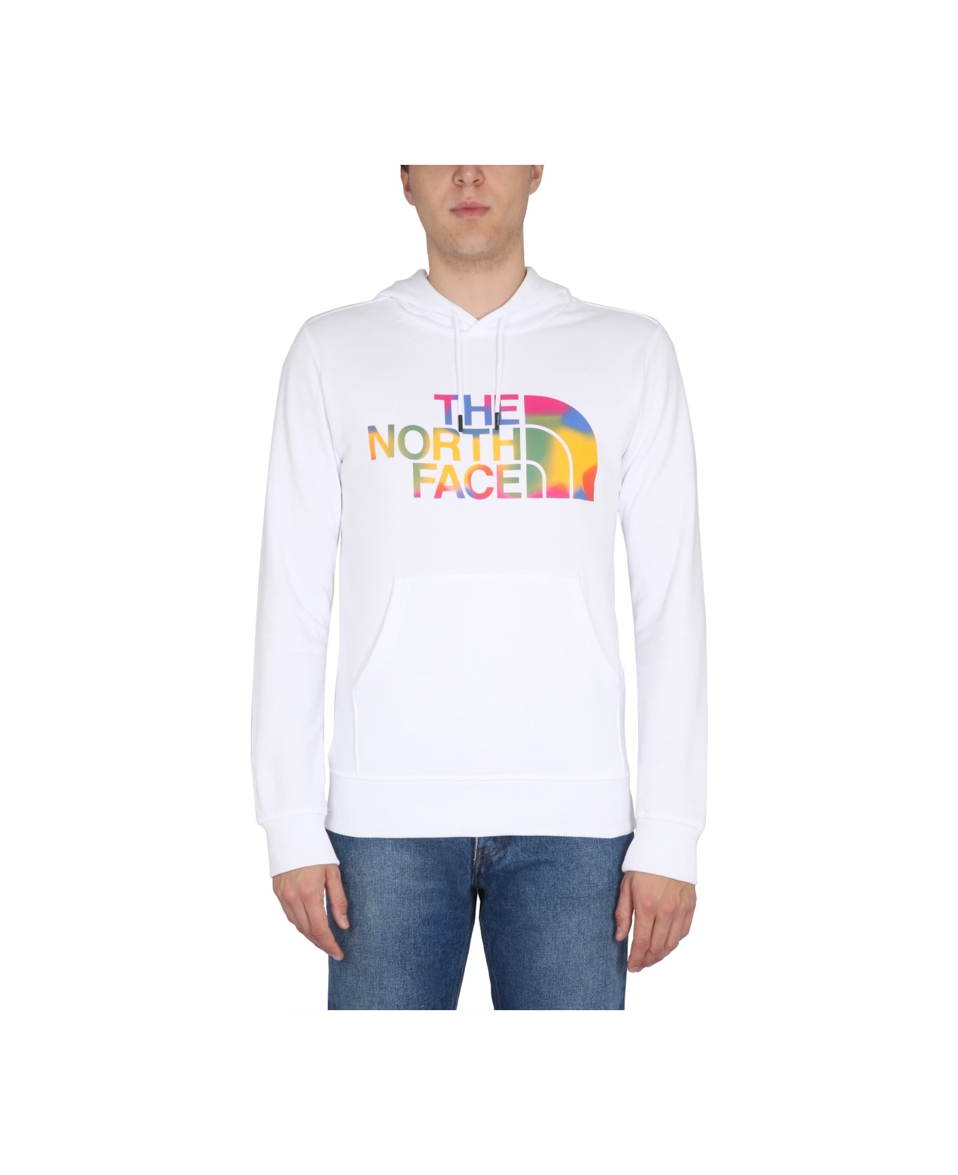 The North Face "drew Peak" Sweatshirt - WHITE