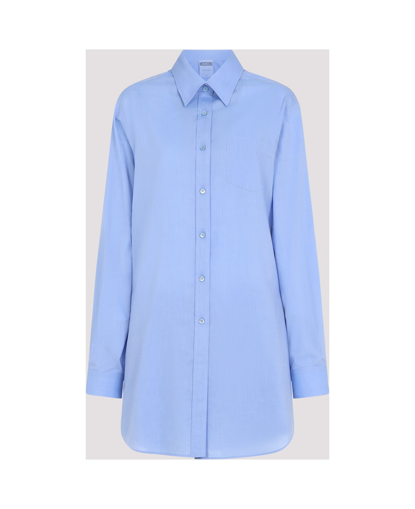 Moschino Cotton Shirt - BABY BLUE
