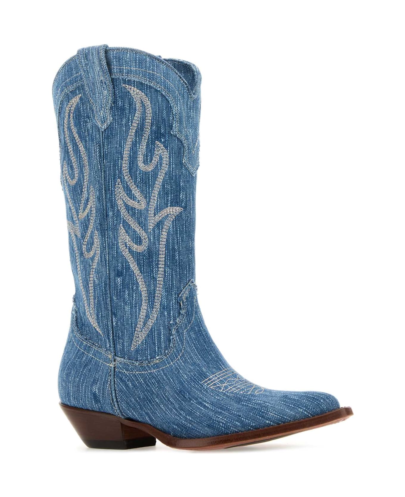 Sonora Denim Santa Fe Boots - LIGHTBLUE ブーツ