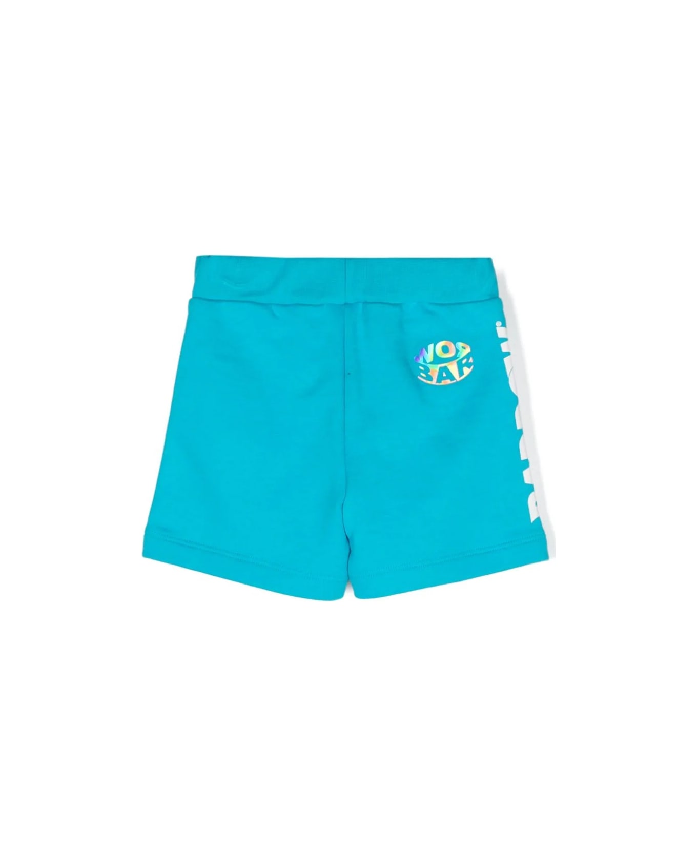 Barrow Shorts Con Logo - Light blue