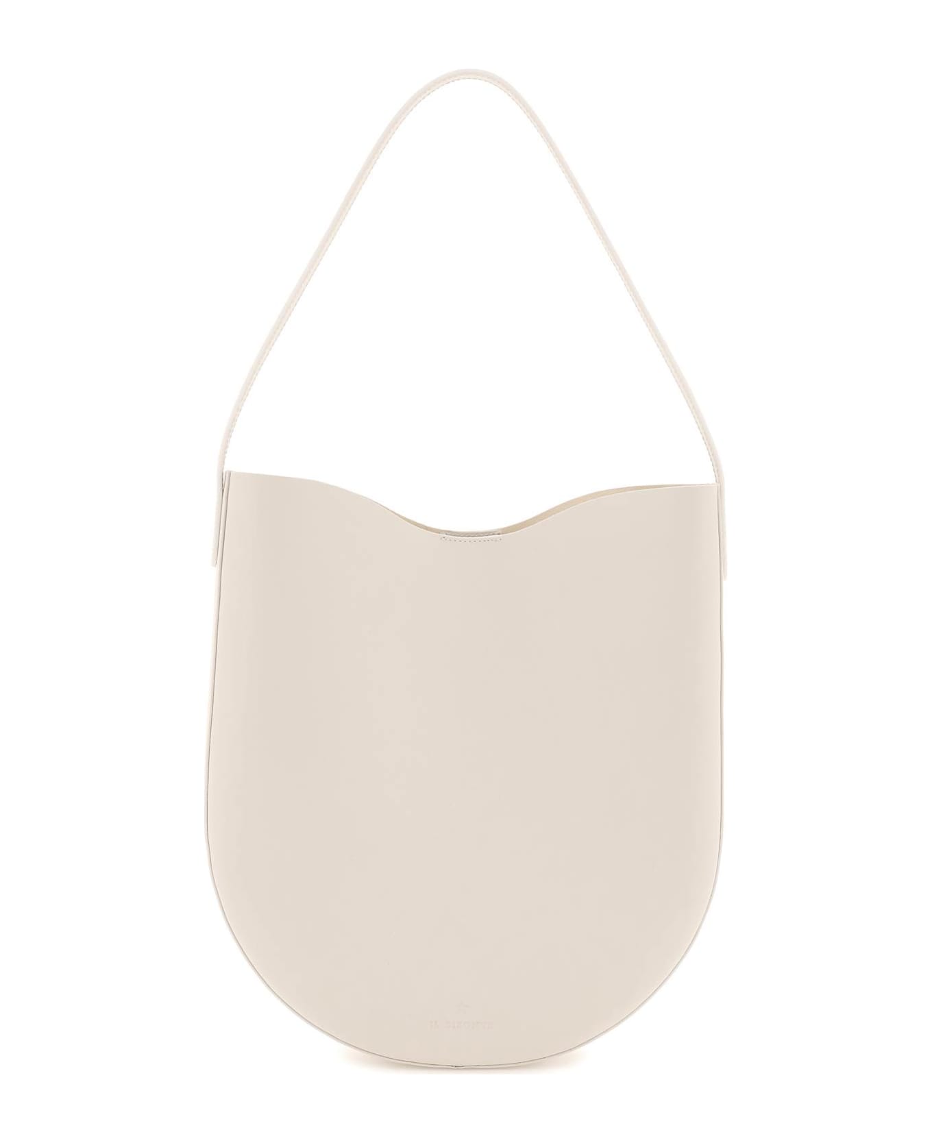 Il Bisonte Shoulder Hobo Bag - BIANCO FOCA (White) トートバッグ