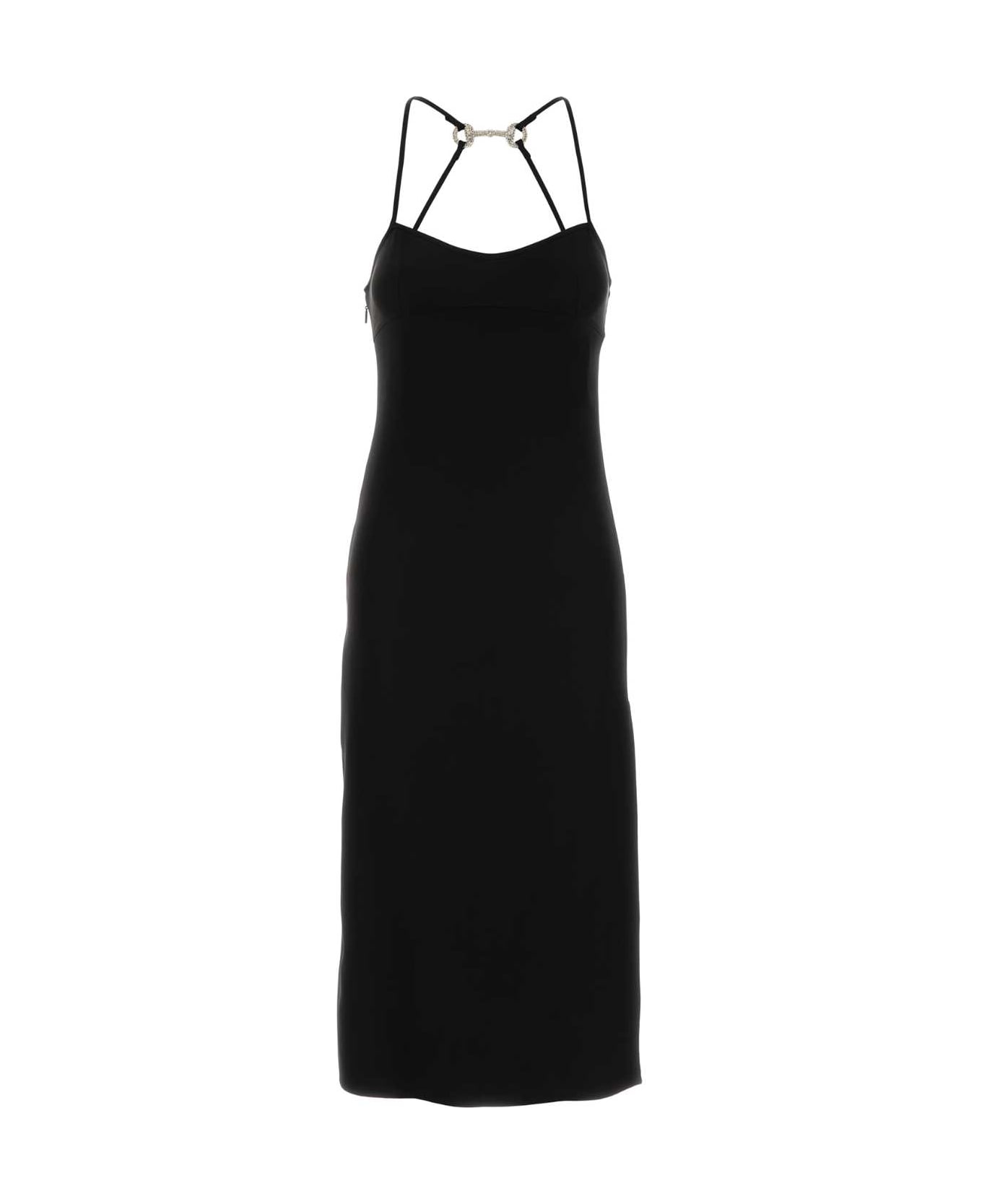 Gucci Black Crepe Dress - Black