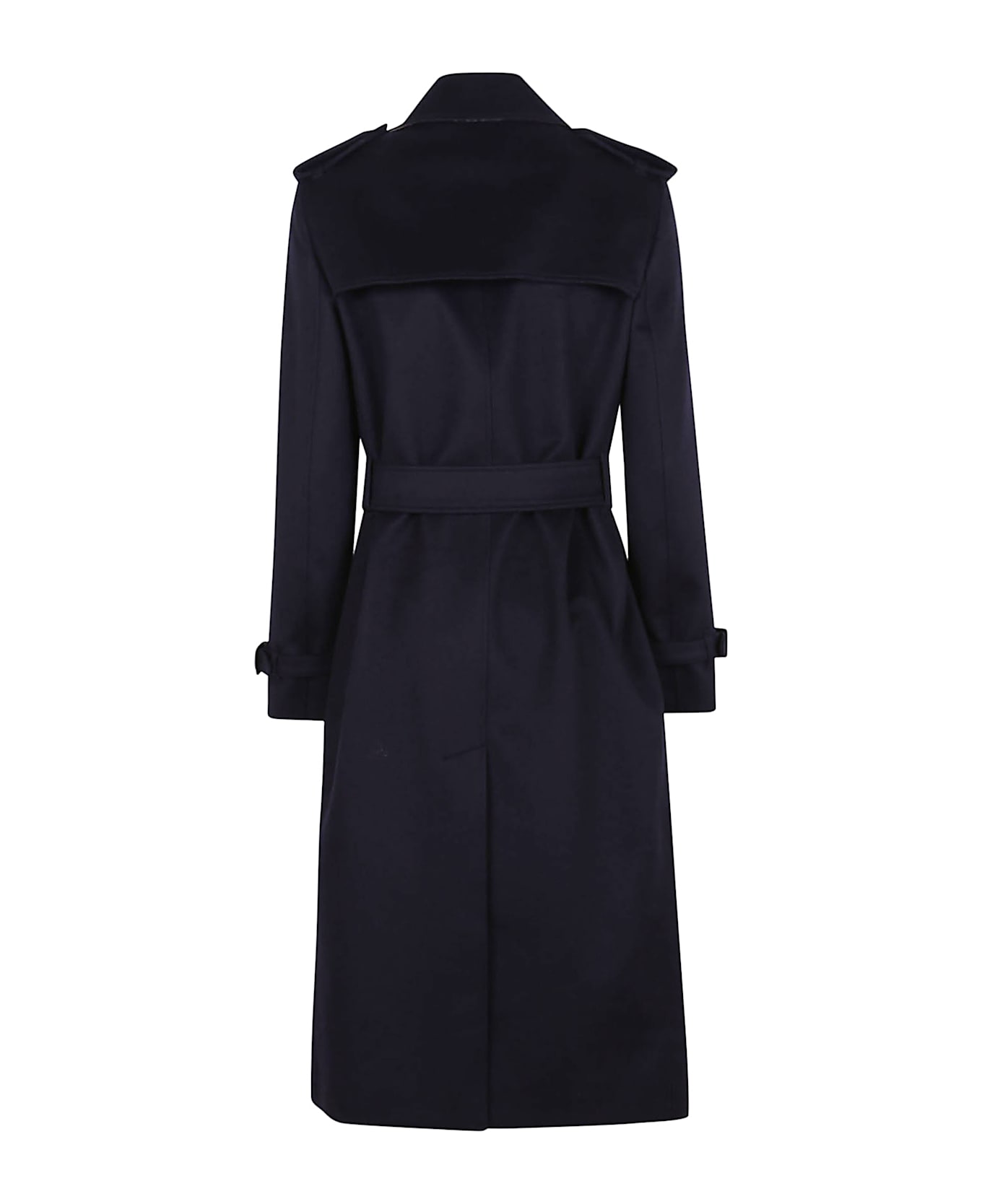 Burberry Kensington Csh Coat - Navy