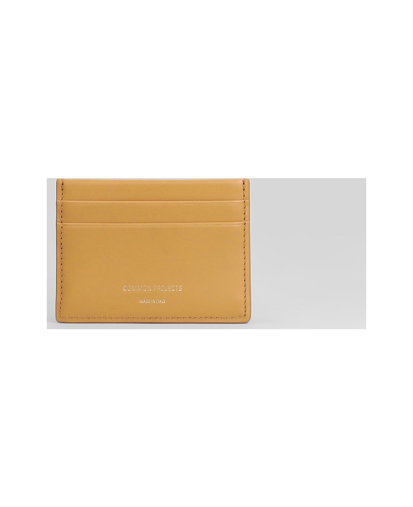 Common Projects Wallet In Camel Leather - Camel