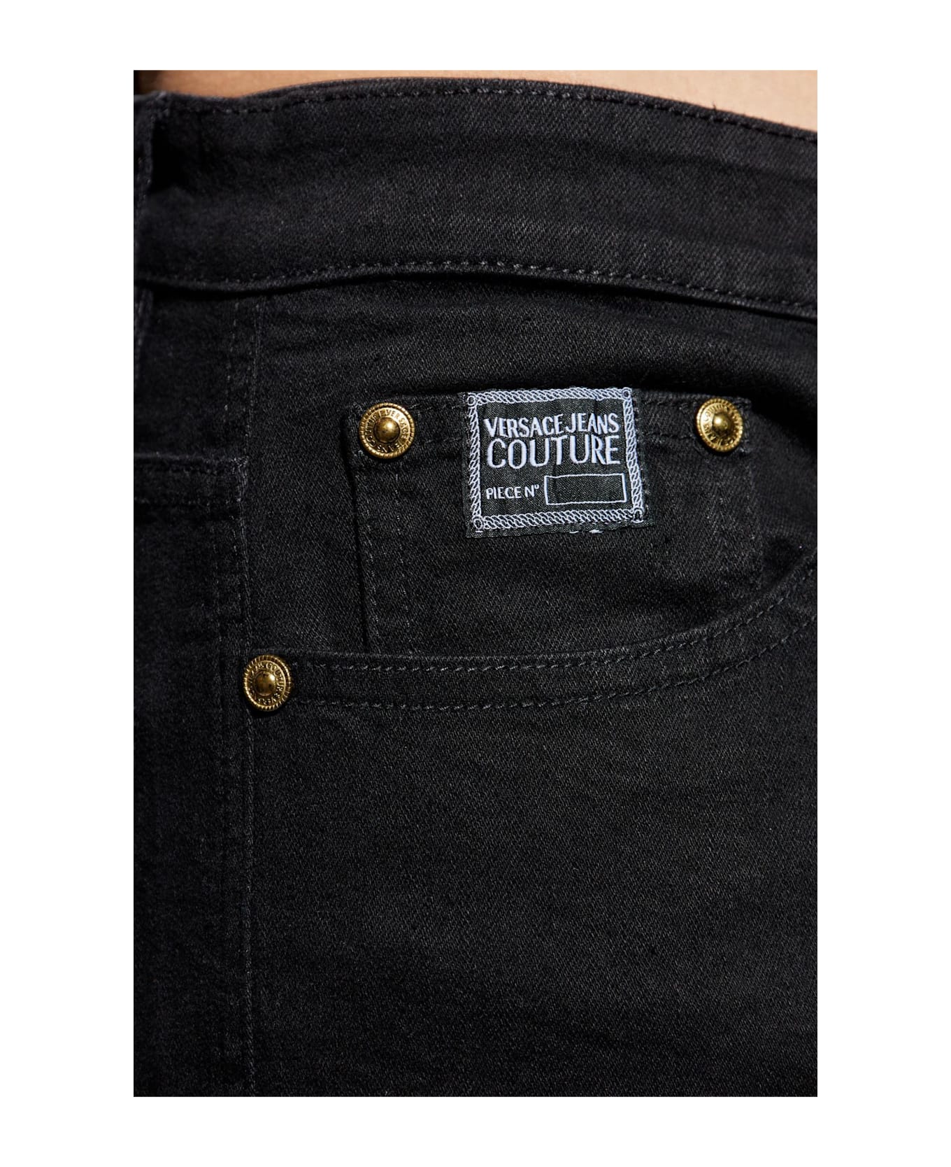 Versace Jeans Couture Tapered Leg Jeans - black