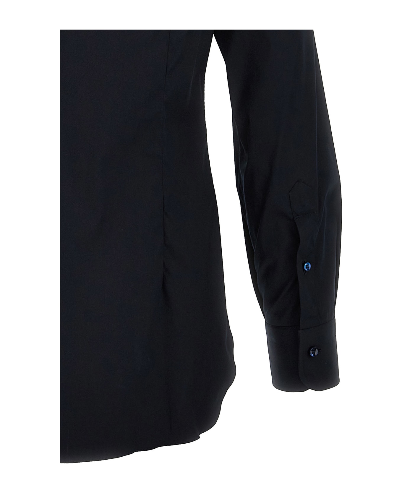 Barba Napoli Poplin Shirt - Blue