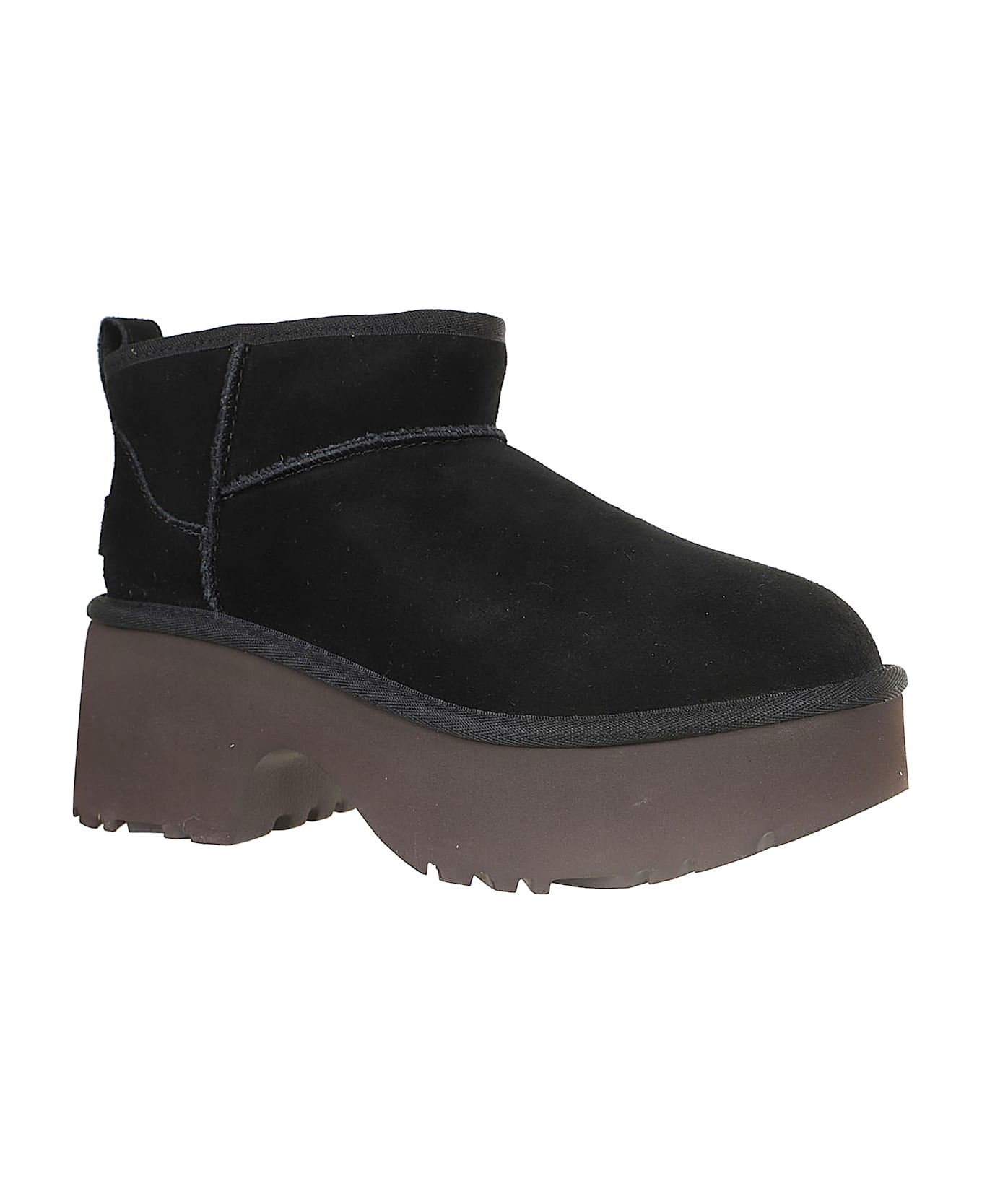 UGG W Classic Ultra Mini New Heights - Blk Black
