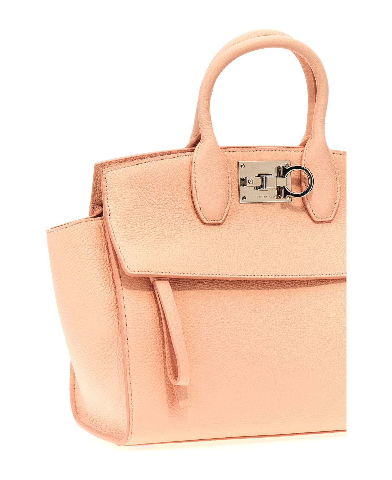 Ferragamo 'the Studio Small Soft' Handbag - Pink