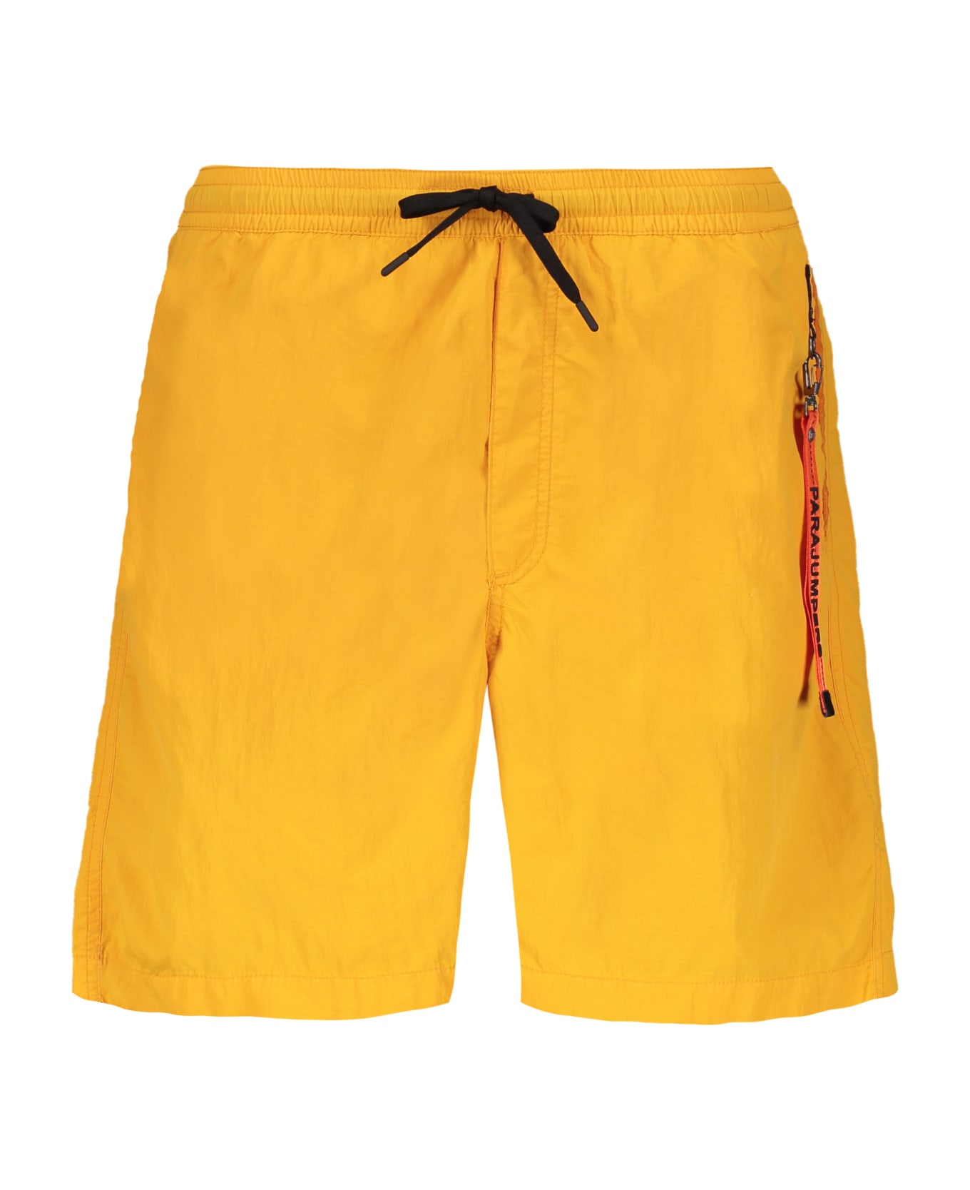 Parajumpers Logo Print Swim Shorts - Orange 水着