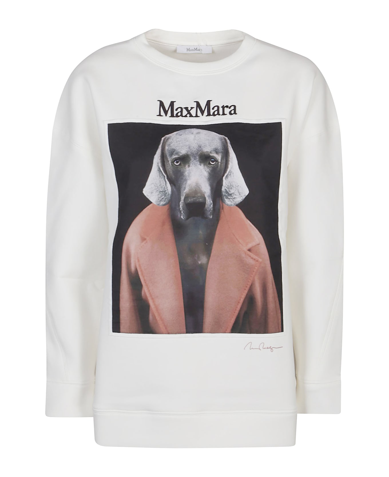 Max Mara Bacco Sweatshirt - Fondo Vaniglia