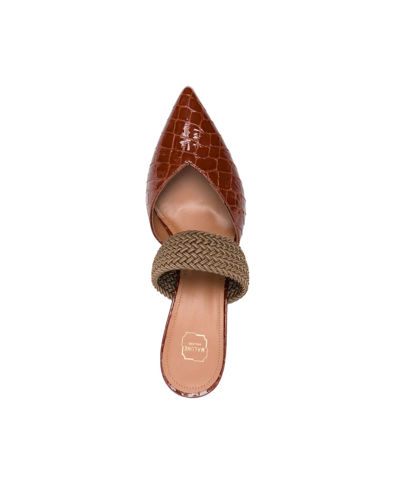 Malone Souliers Mules Tacco45 - Cinnamon Brown