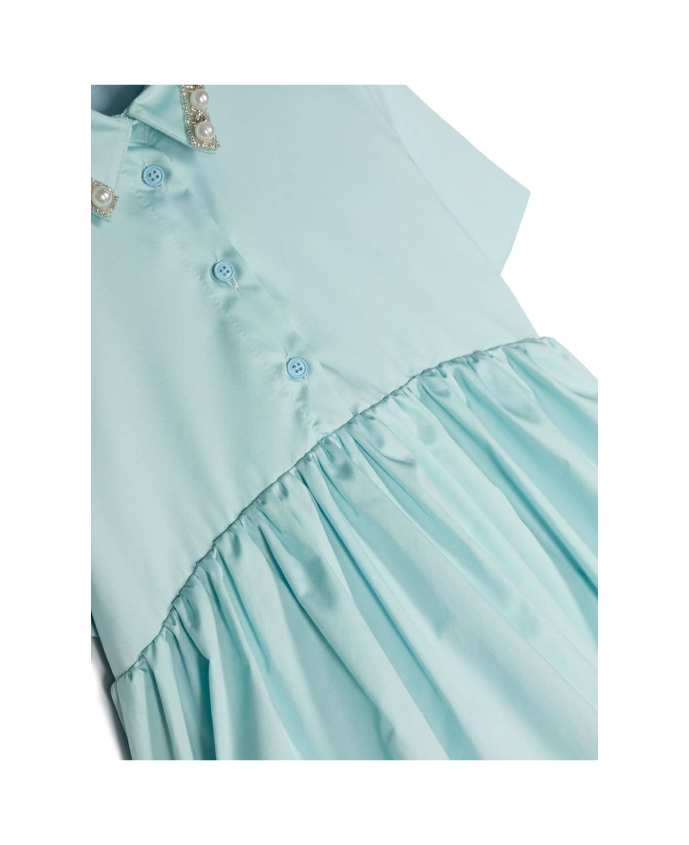 MiMiSol Abito Da Cerimonia - Light blue ワンピース＆ドレス