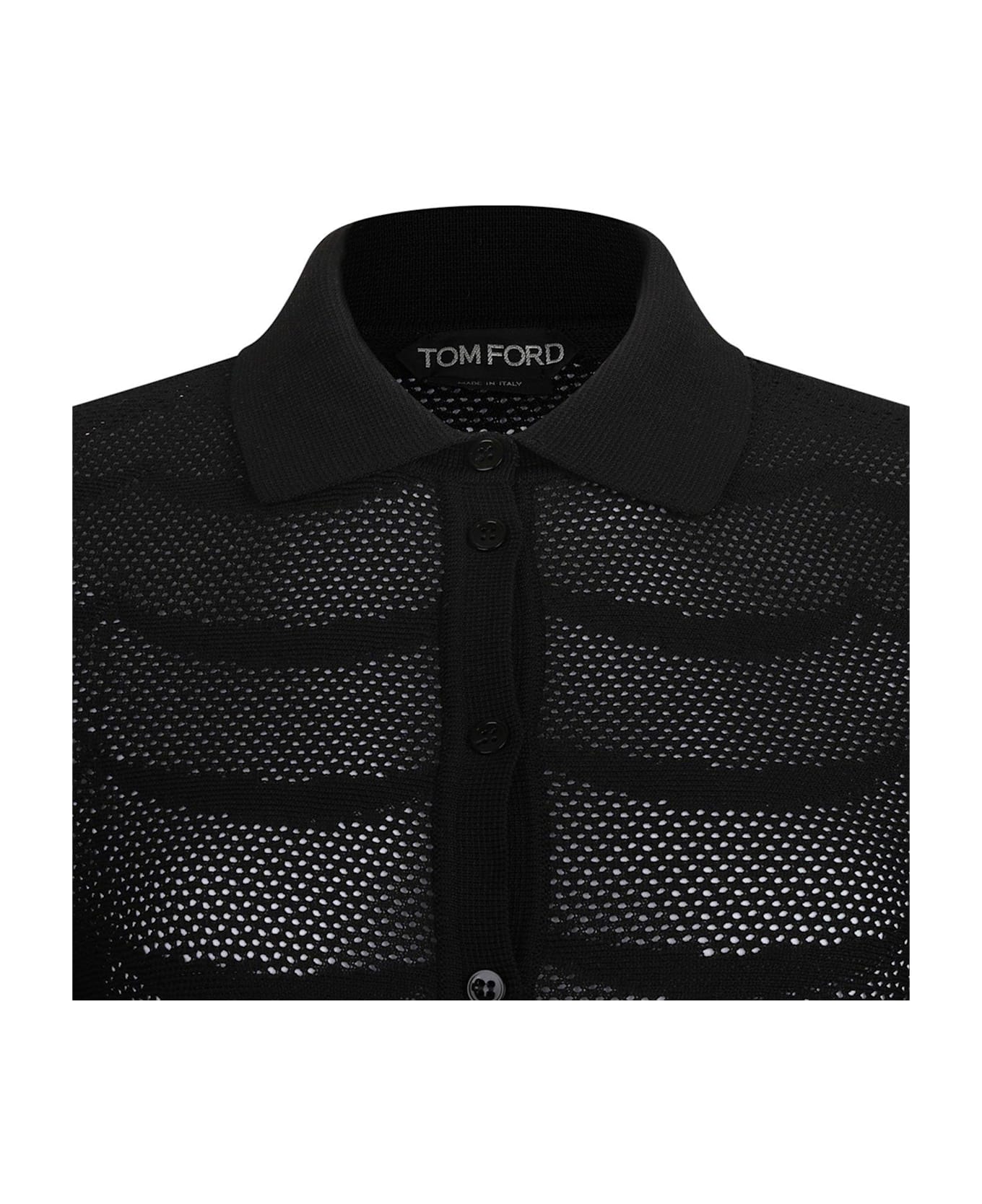 Tom Ford Knitted Shirt - Black