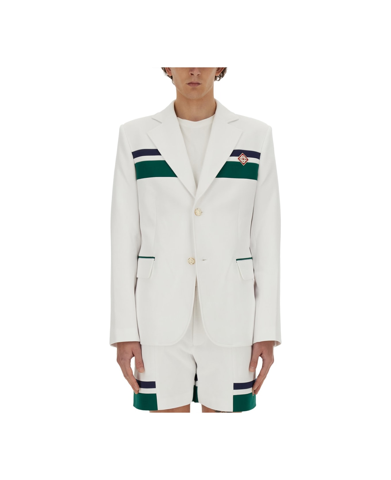 Casablanca Sport Tailoring Jacket - WHITE