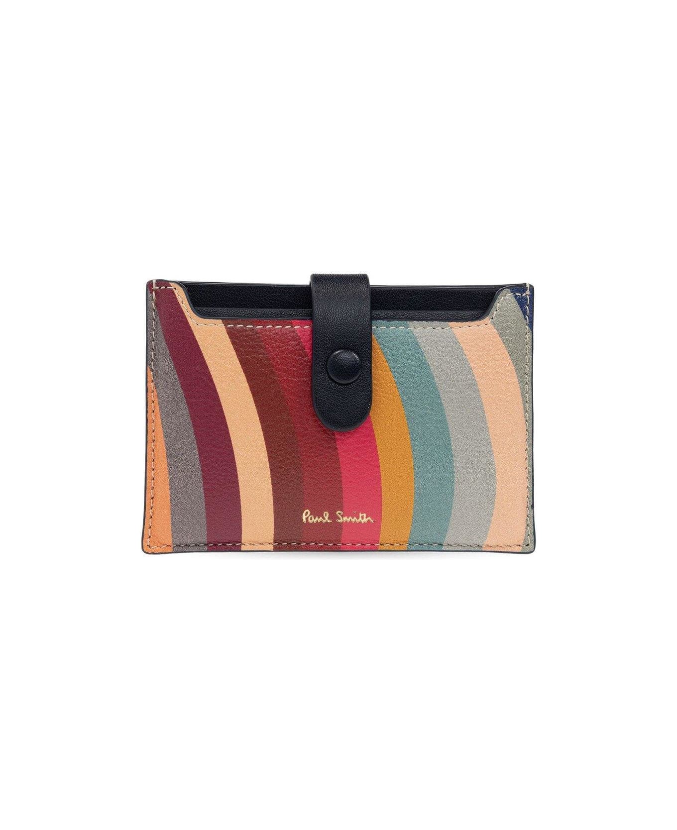 Paul Smith Leather Card Case - MULTICOLOUR