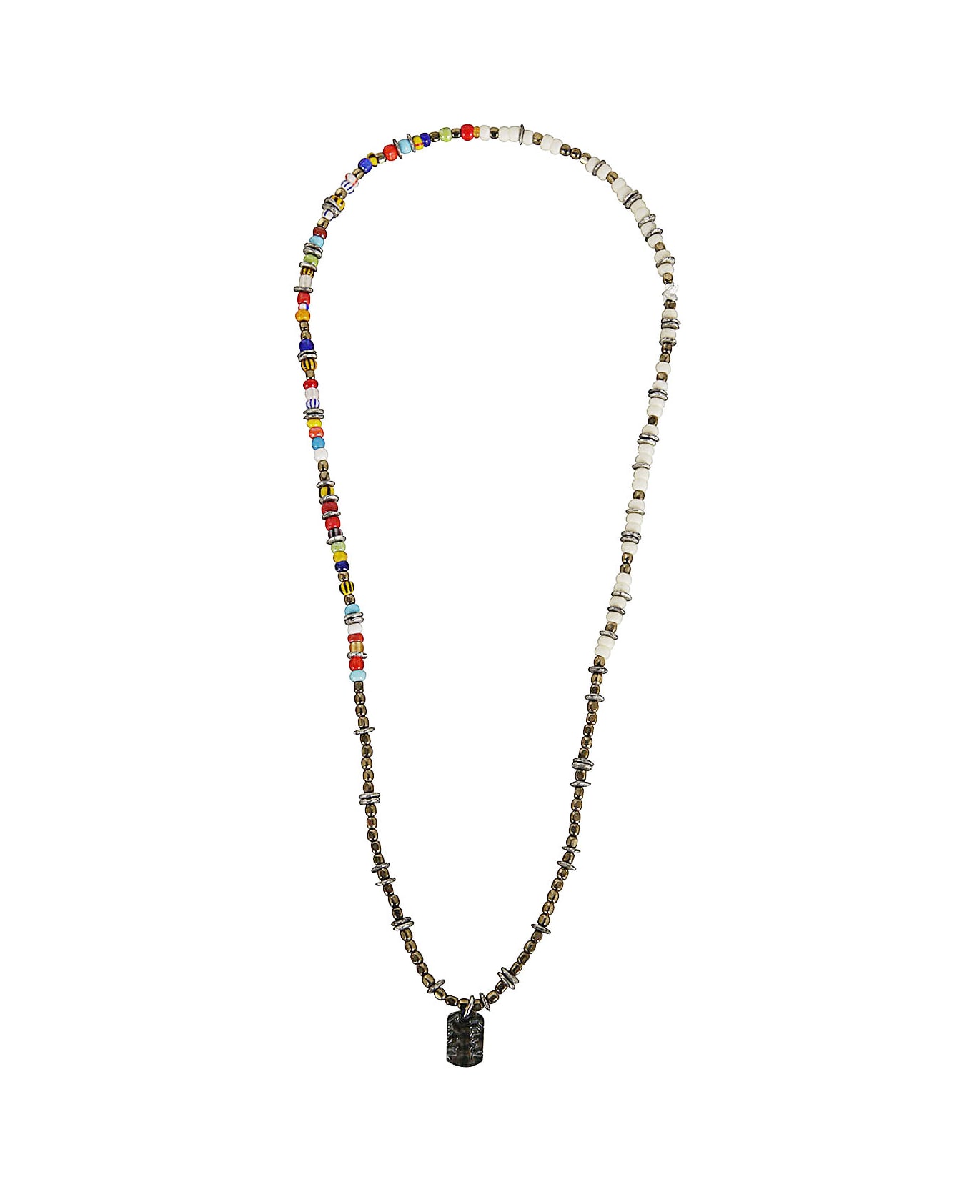 Paul Smith Men Necklace Mixed Bead - Multicolour