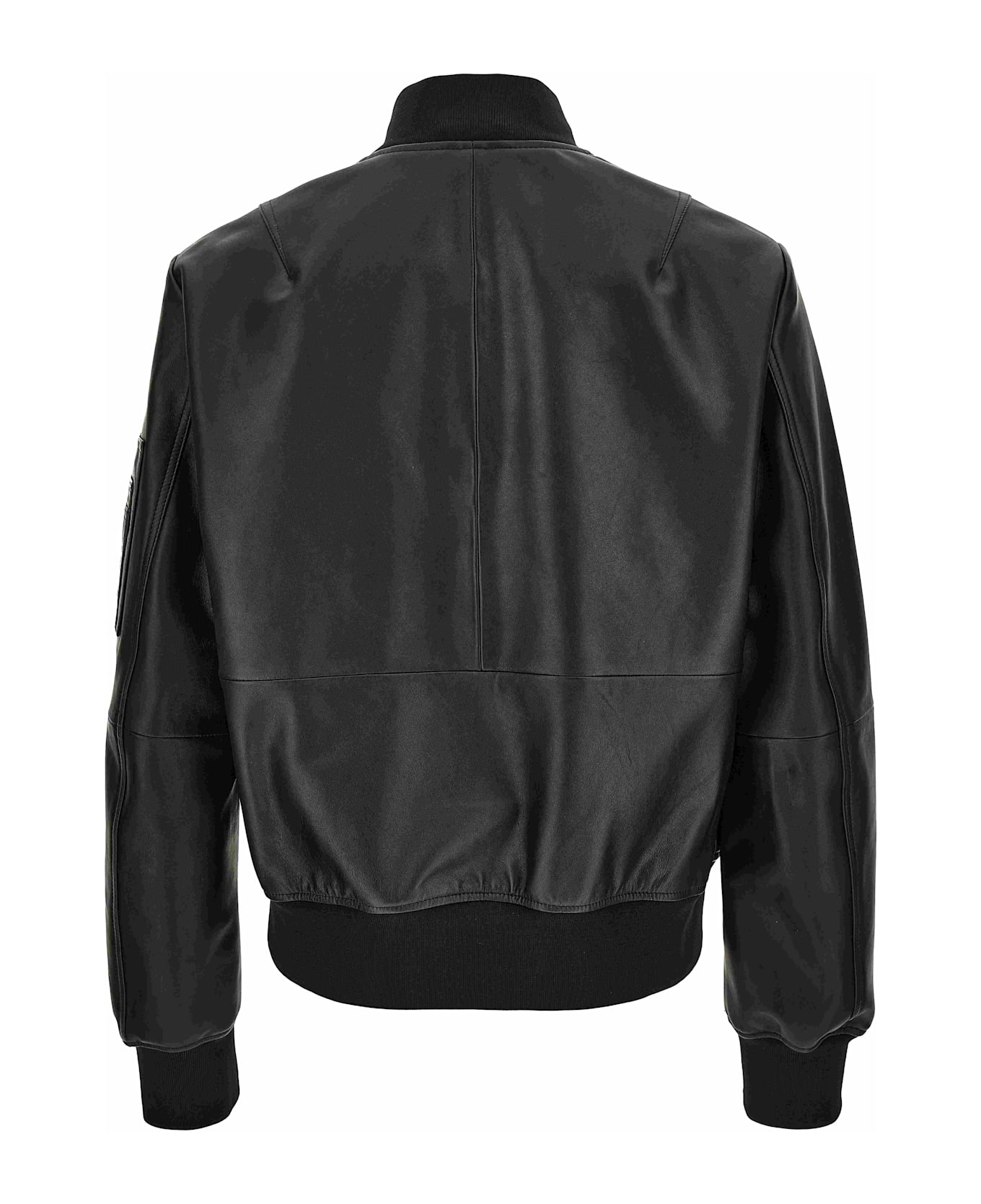 Versace Jeans Couture Leather Jacket - Black