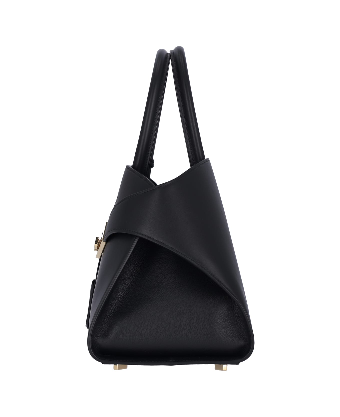 Ferragamo 
hug S
 Handbag - Black トートバッグ