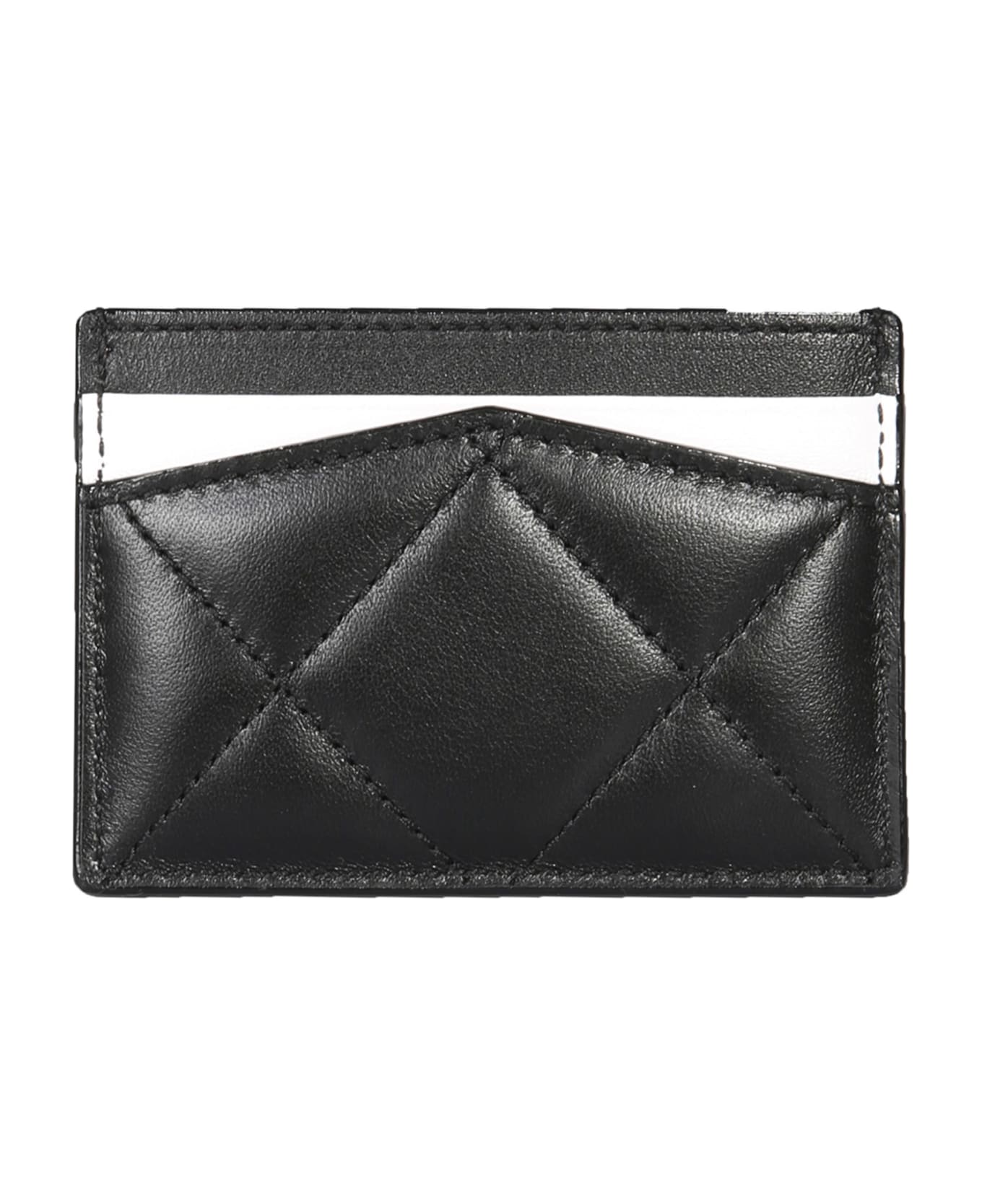 Alexander McQueen Card Holder 'skull' - Black