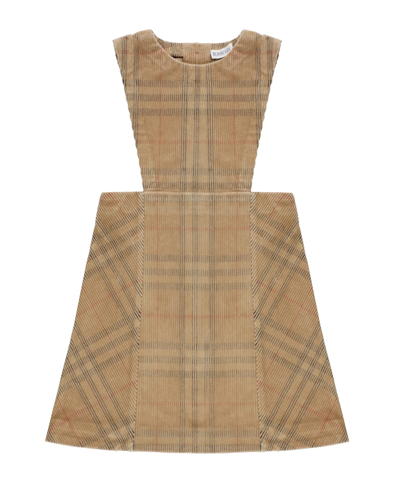 Burberry Corduroy Dress - Beige