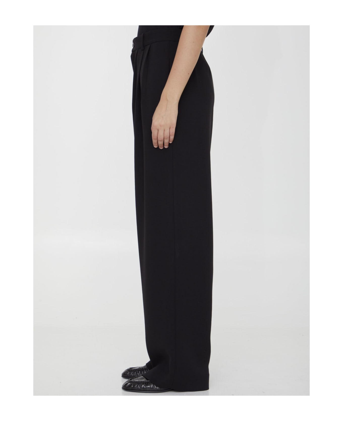 The Row Rufos Trousers - BLACK