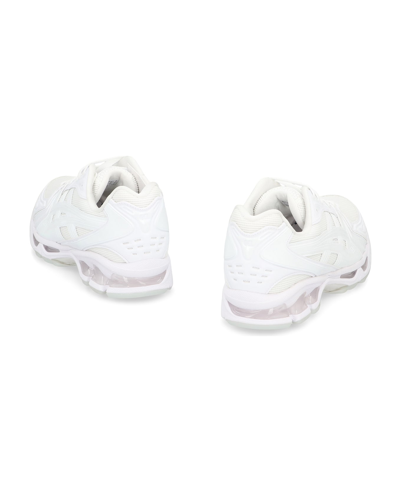 Comme des Garçons Shirt Low-top Sneakers Made Of Leather And Fabric. - White