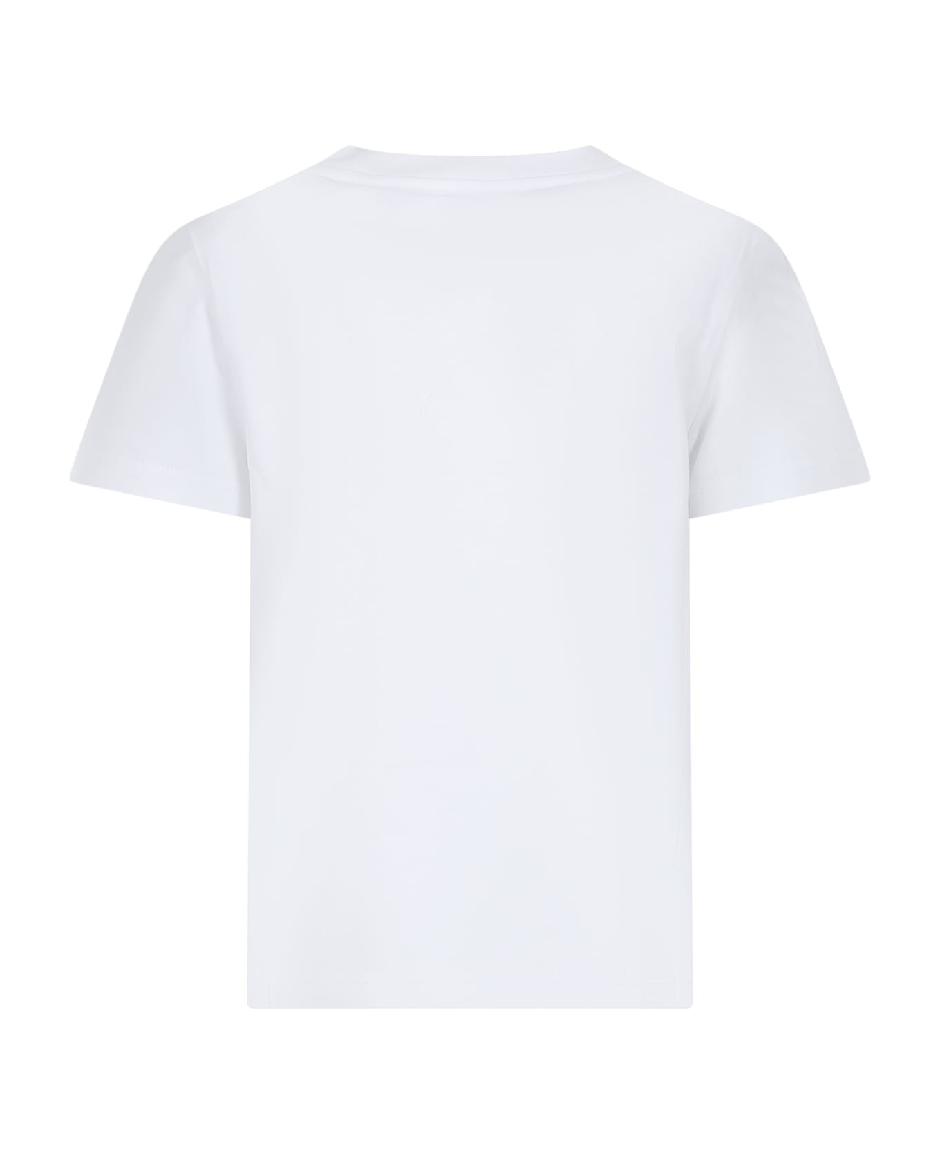 Givenchy White T-shirt For Boy With Logo - White Tシャツ＆ポロシャツ