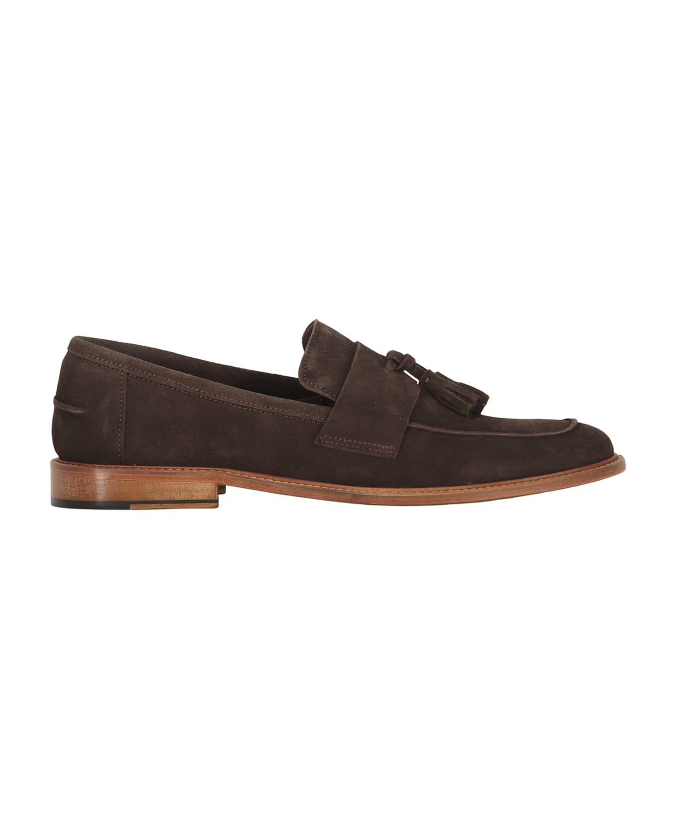 Bruno Magli Calfskin Loafers - brown