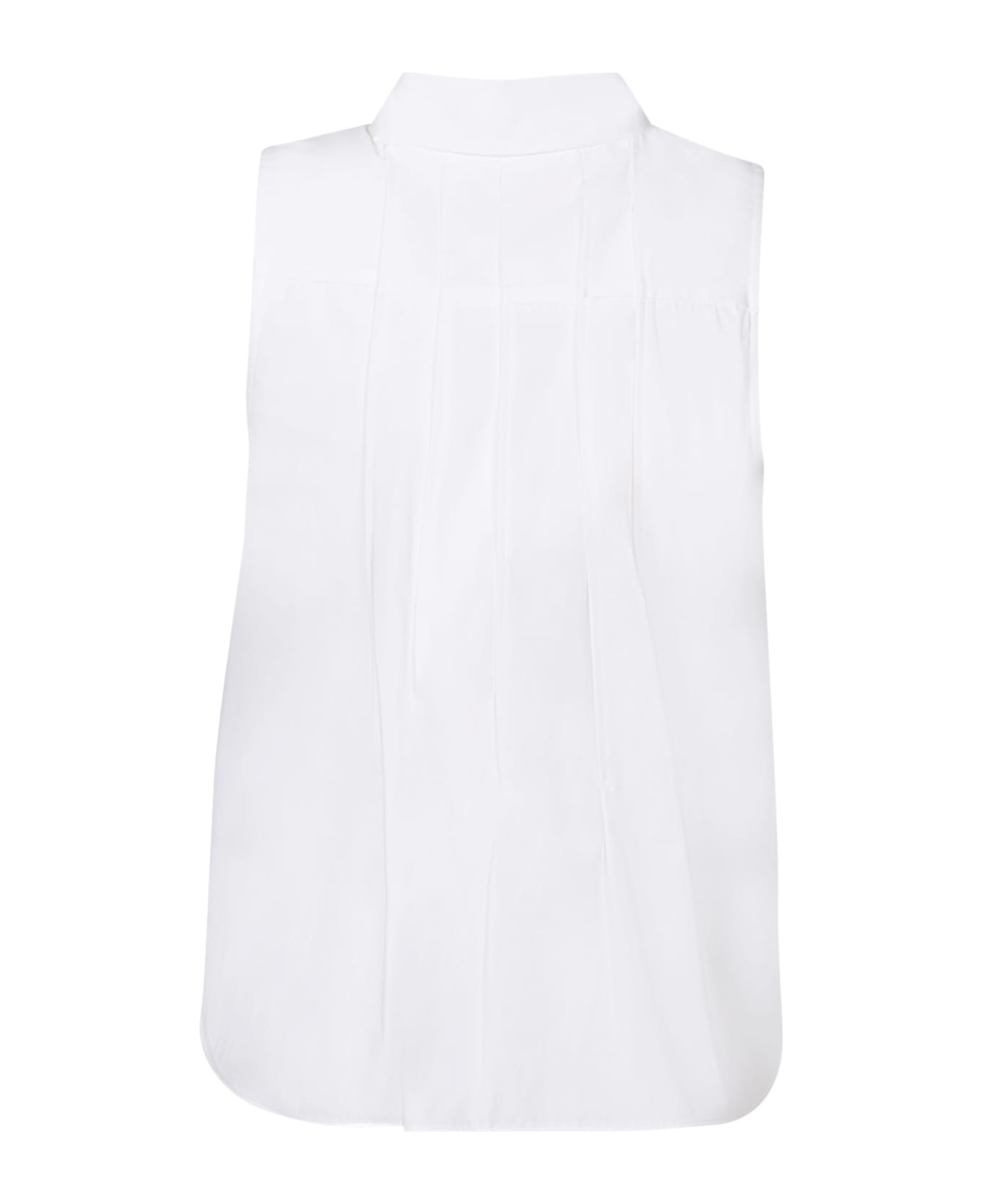Sacai Sleeveless Shirt - White