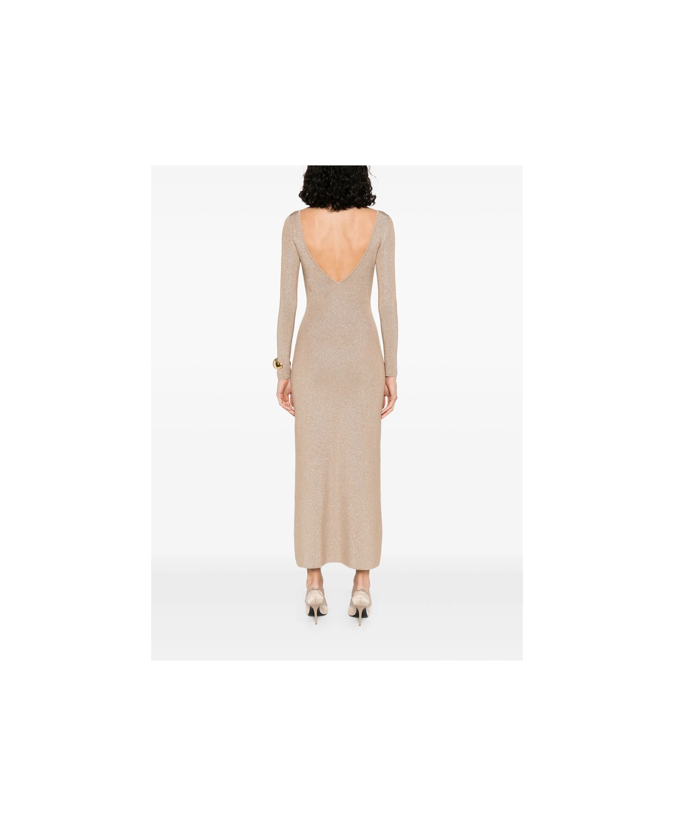 Max Mara Pianoforte Dress - NEUTRALS