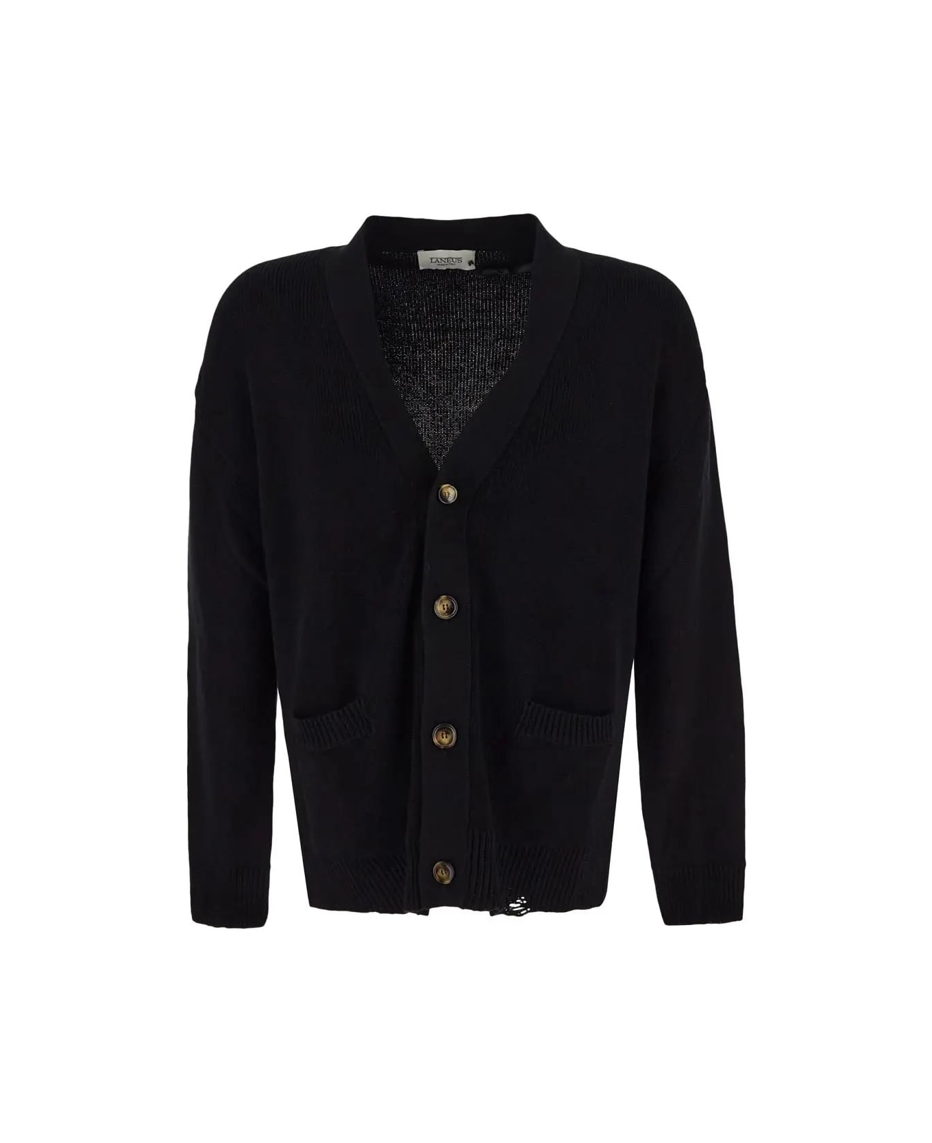 Laneus Cardigan - BLACK